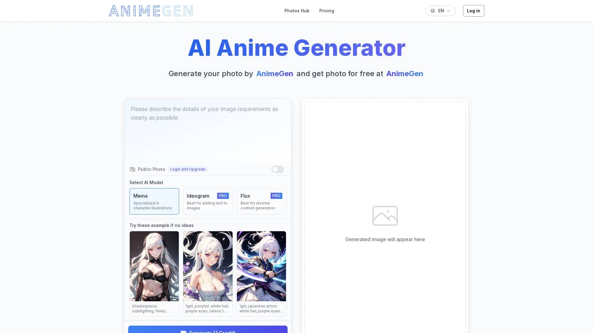 animegen homepage
