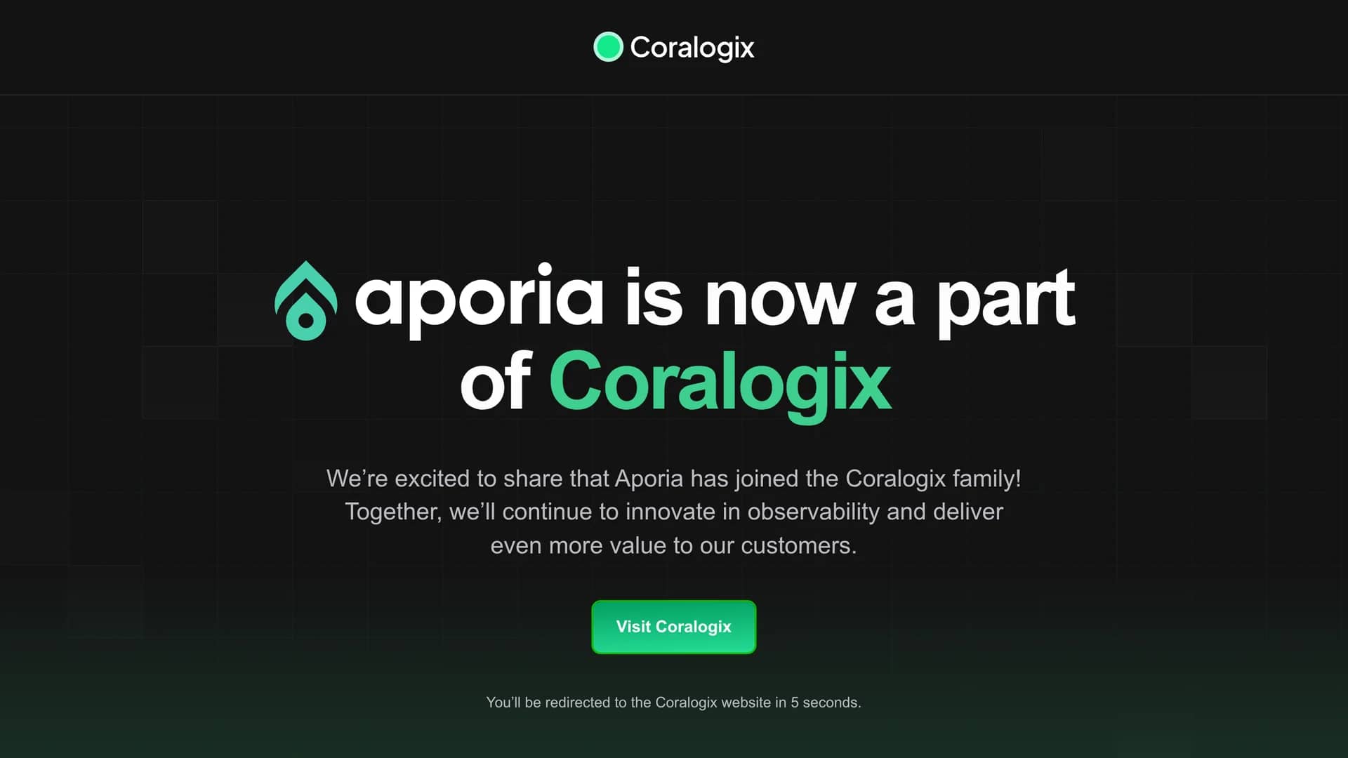aporia-com homepage