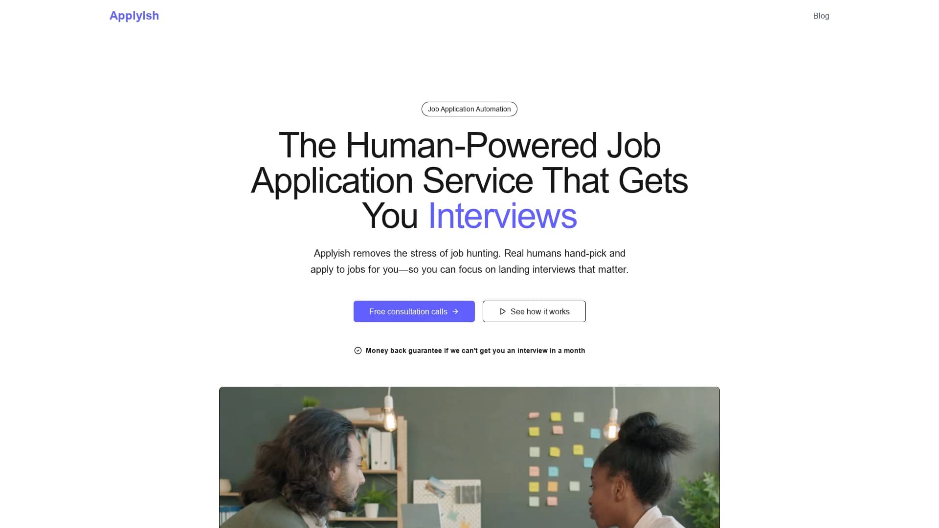 applyish homepage