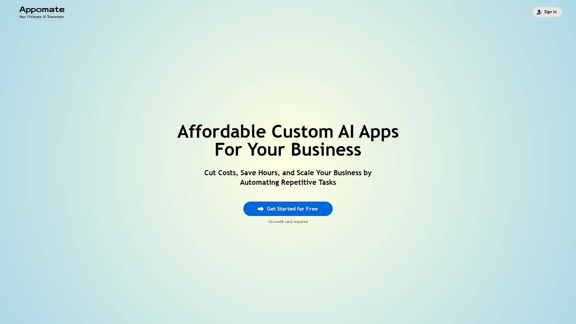 appomate homepage