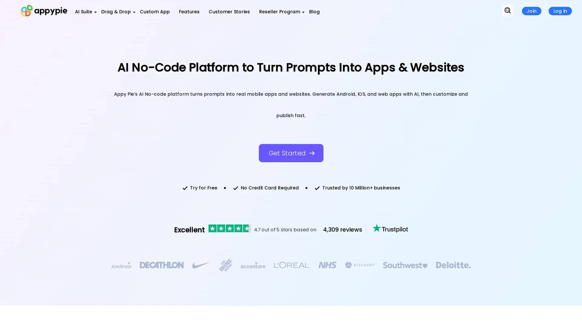 appsmakerstore homepage