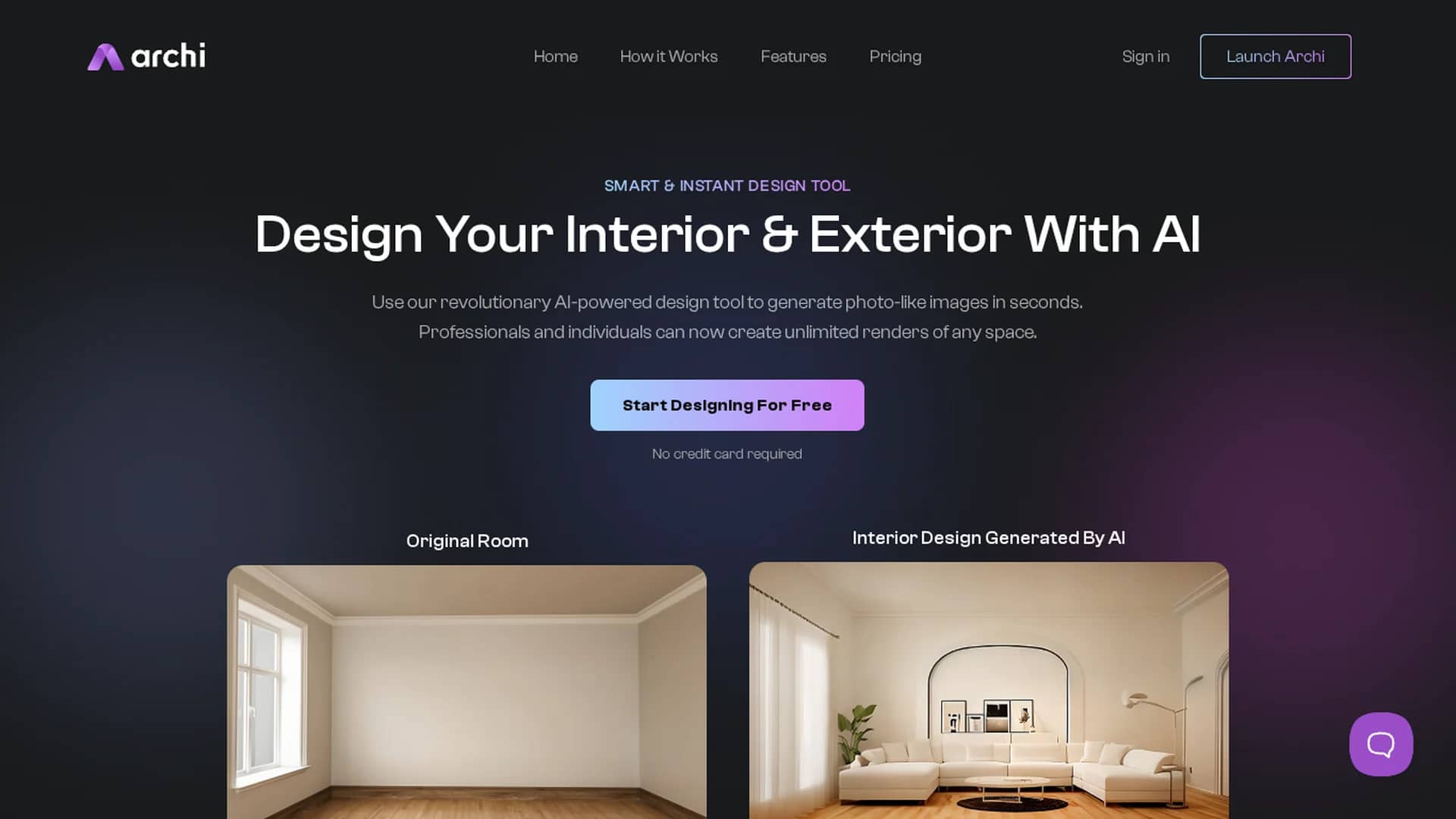 archi homepage