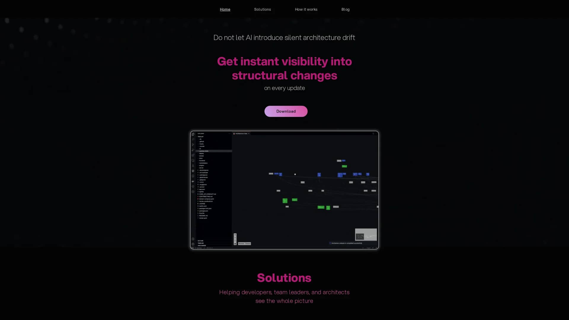 archsense homepage