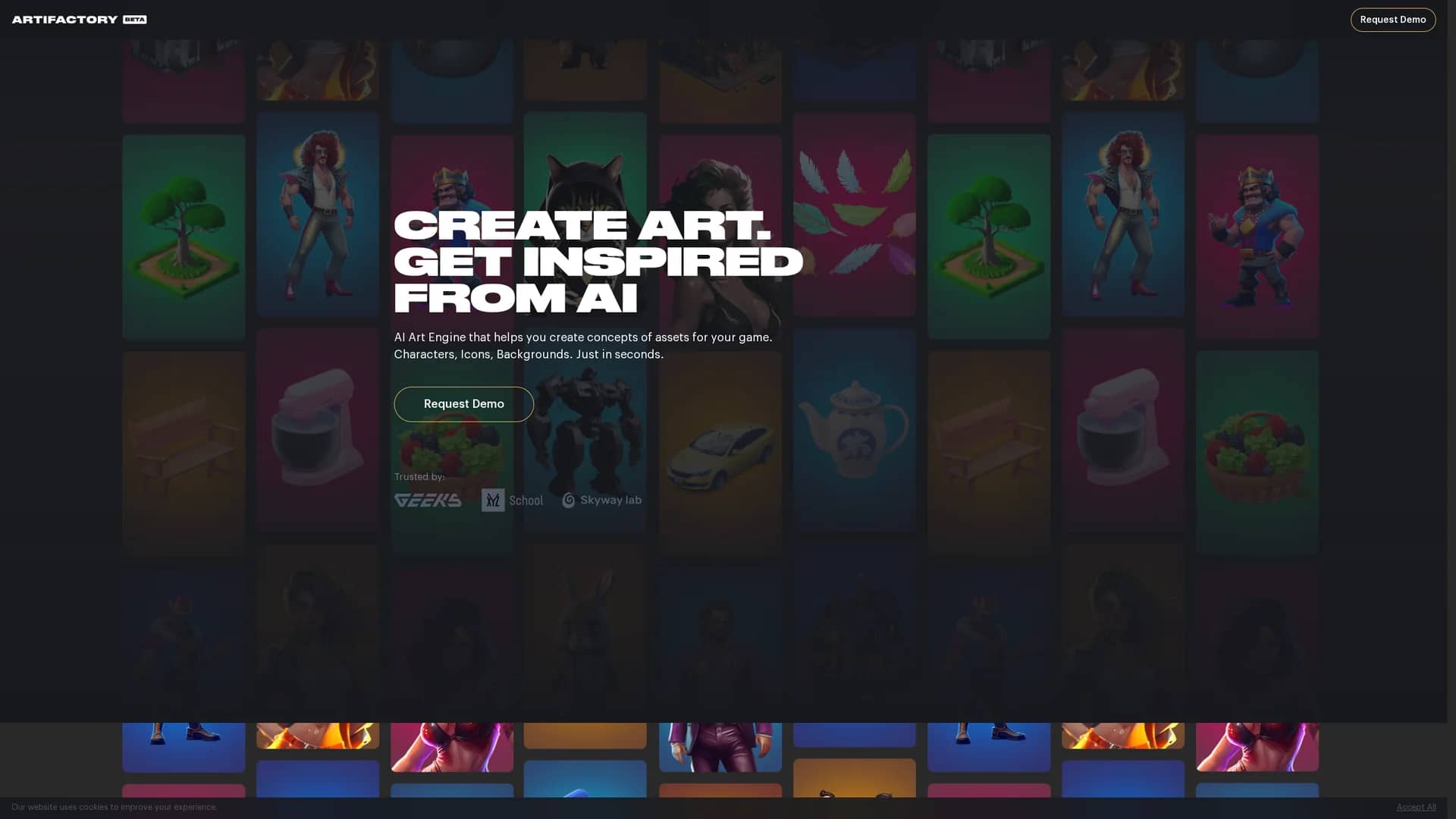 artifactory-ai homepage