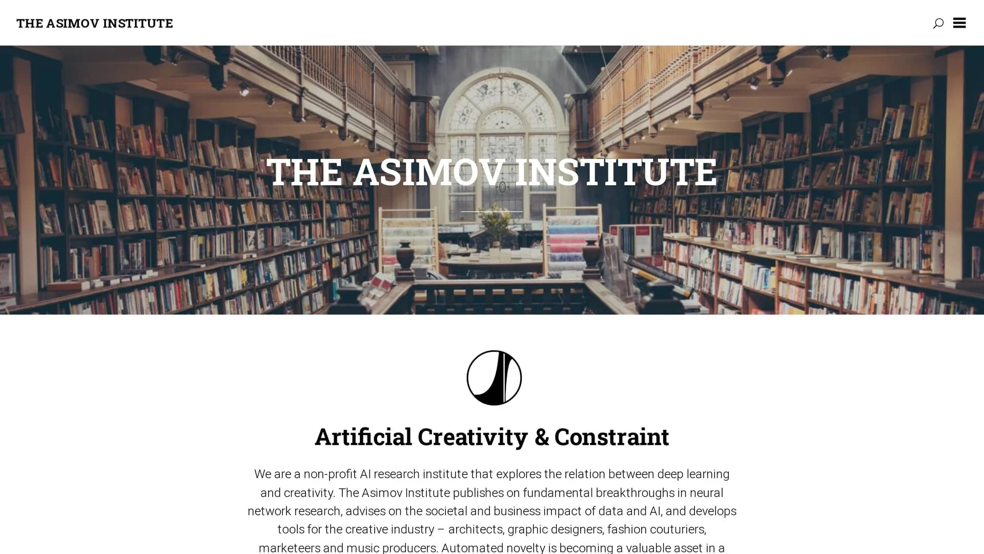 asimovinstitute-org homepage