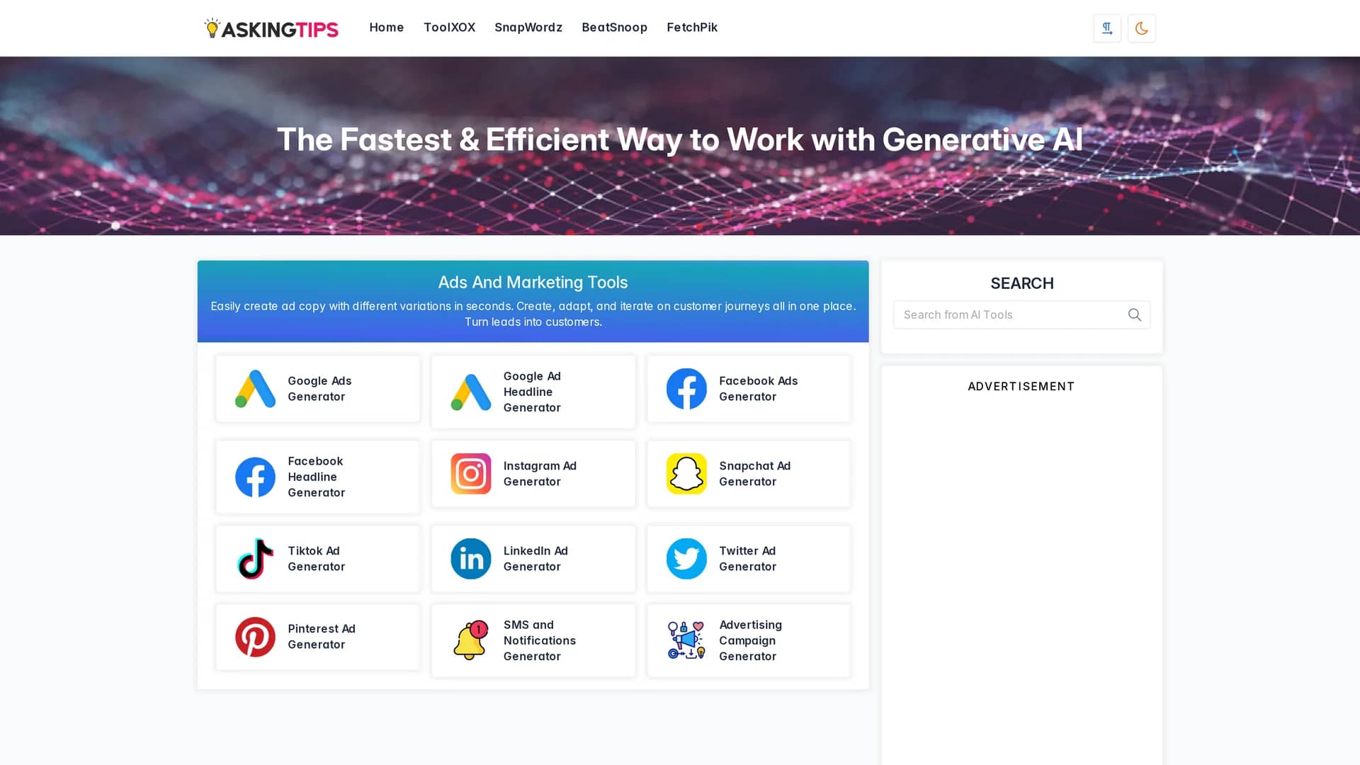 askingtips homepage