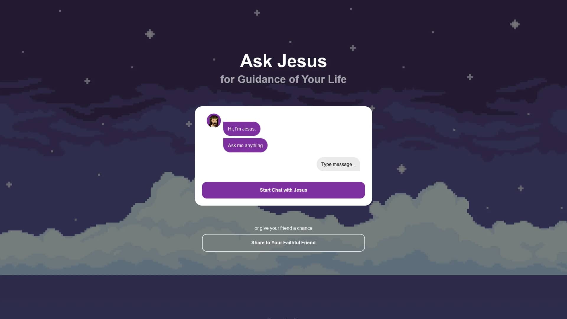 askjesus homepage