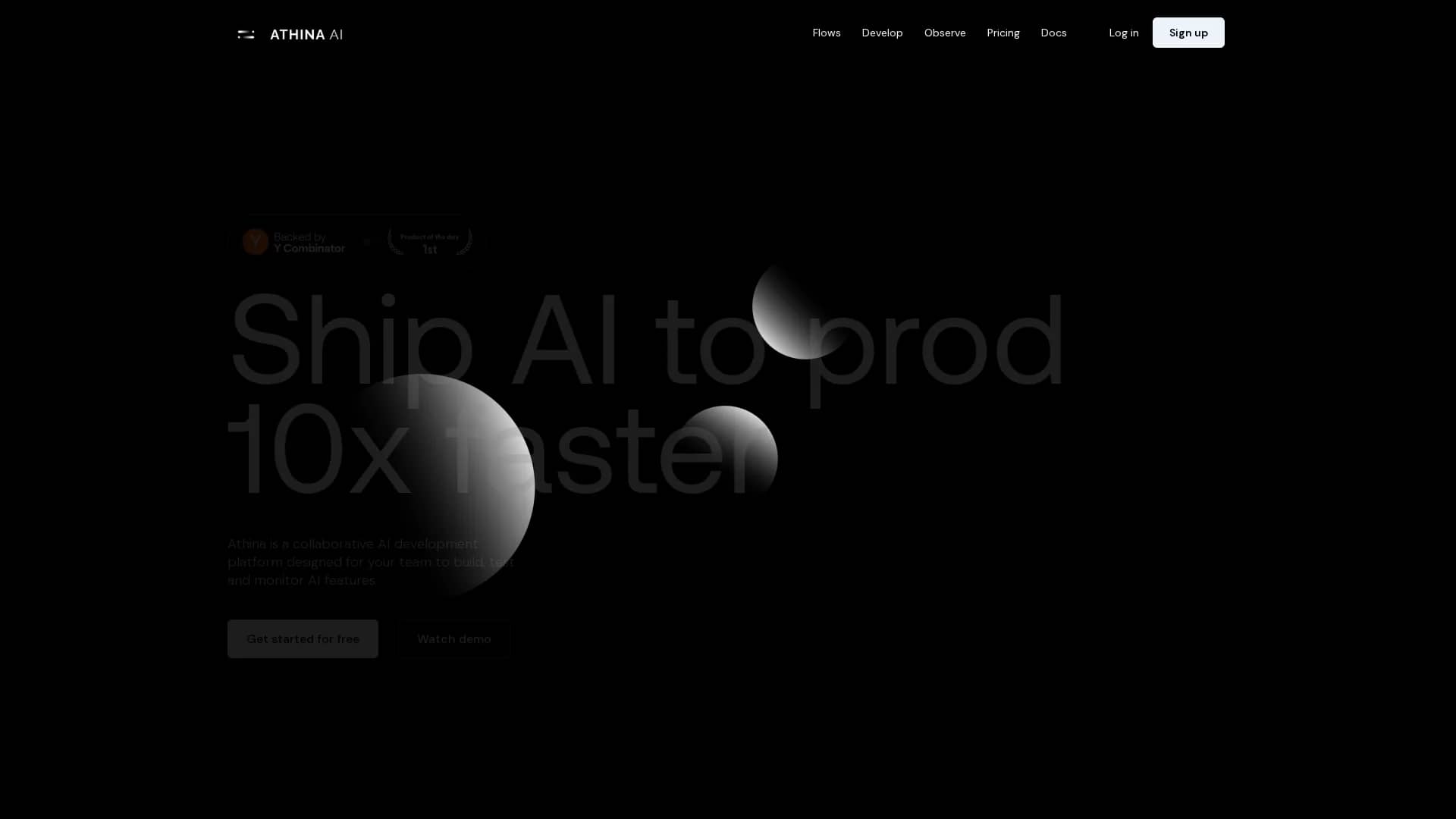 athina-ai homepage