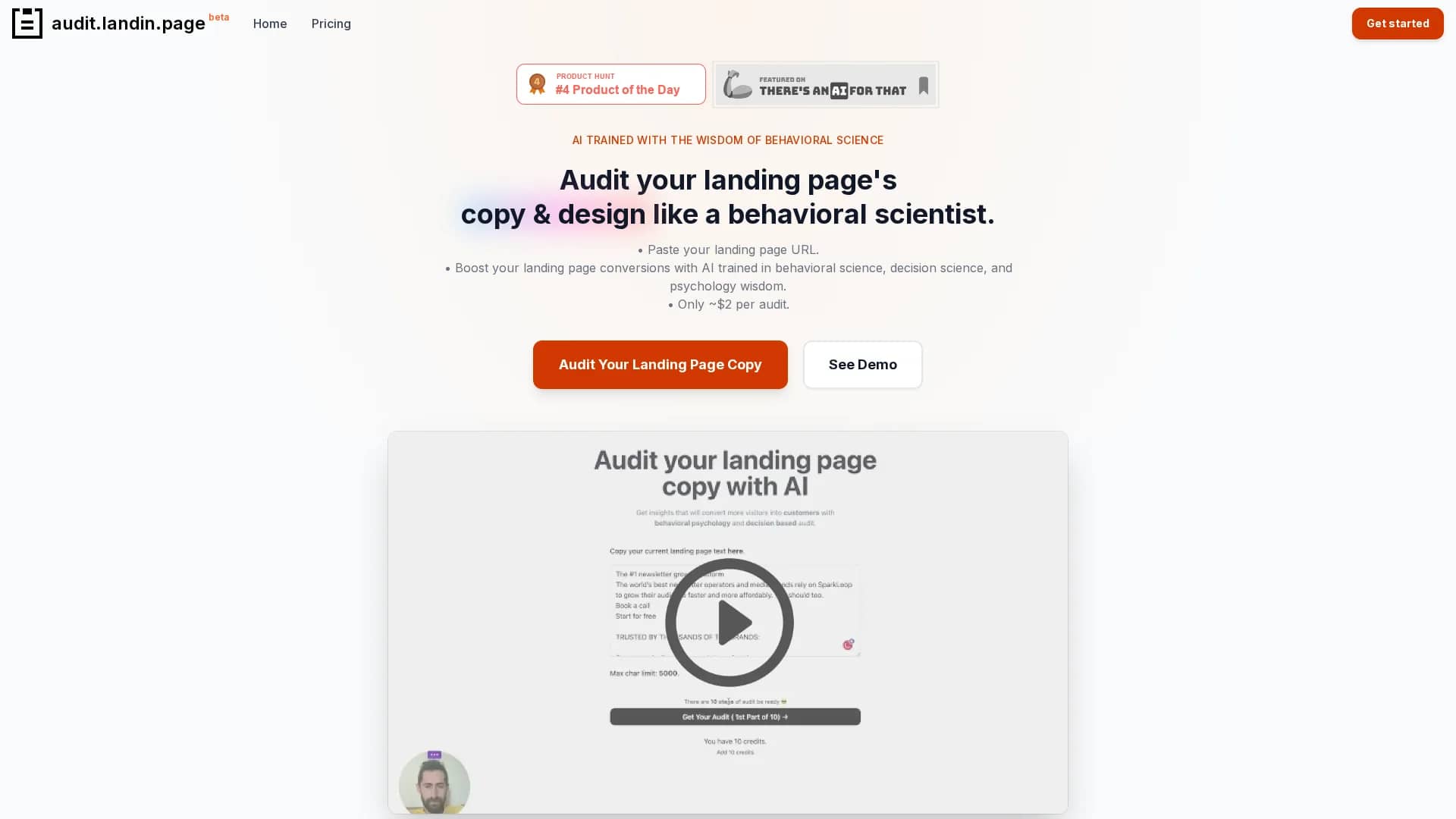 audit-landin-page homepage