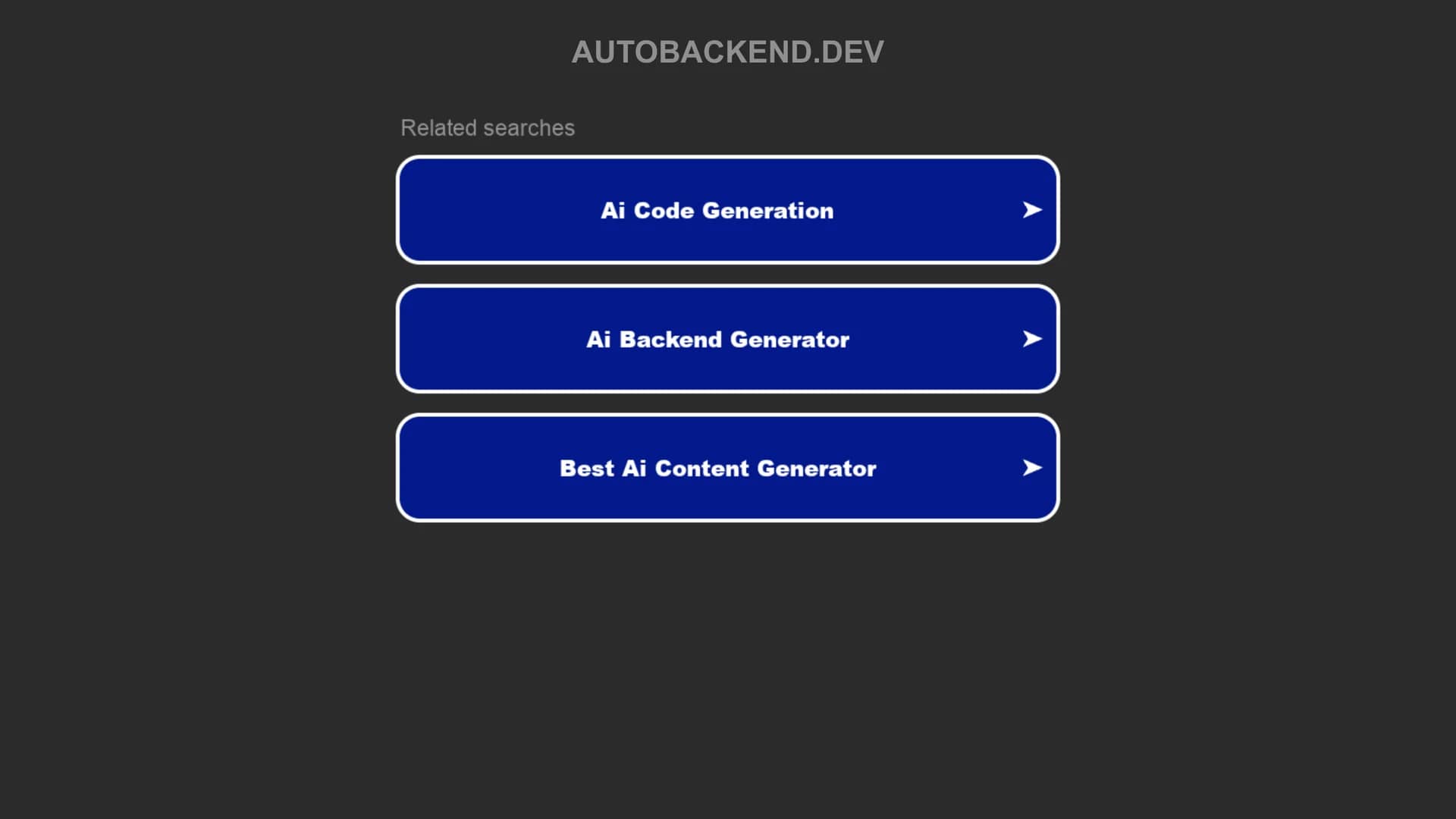 auto-backend homepage