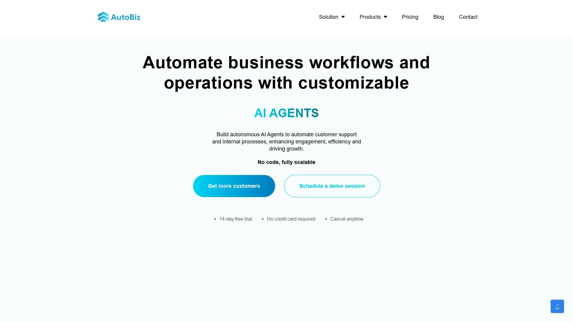 autobiz homepage
