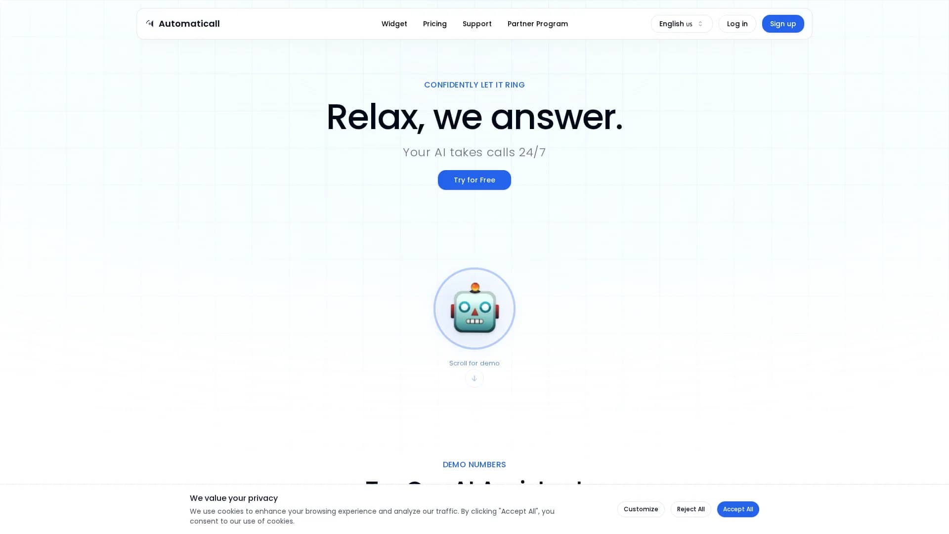 automaticall homepage