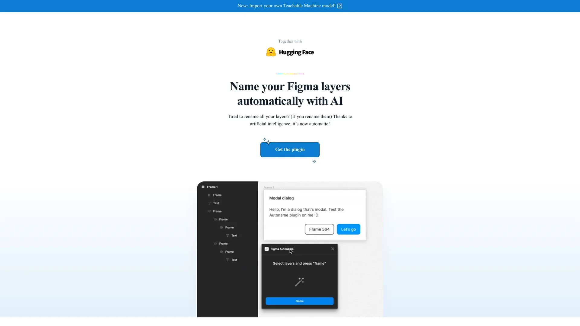 autoname homepage
