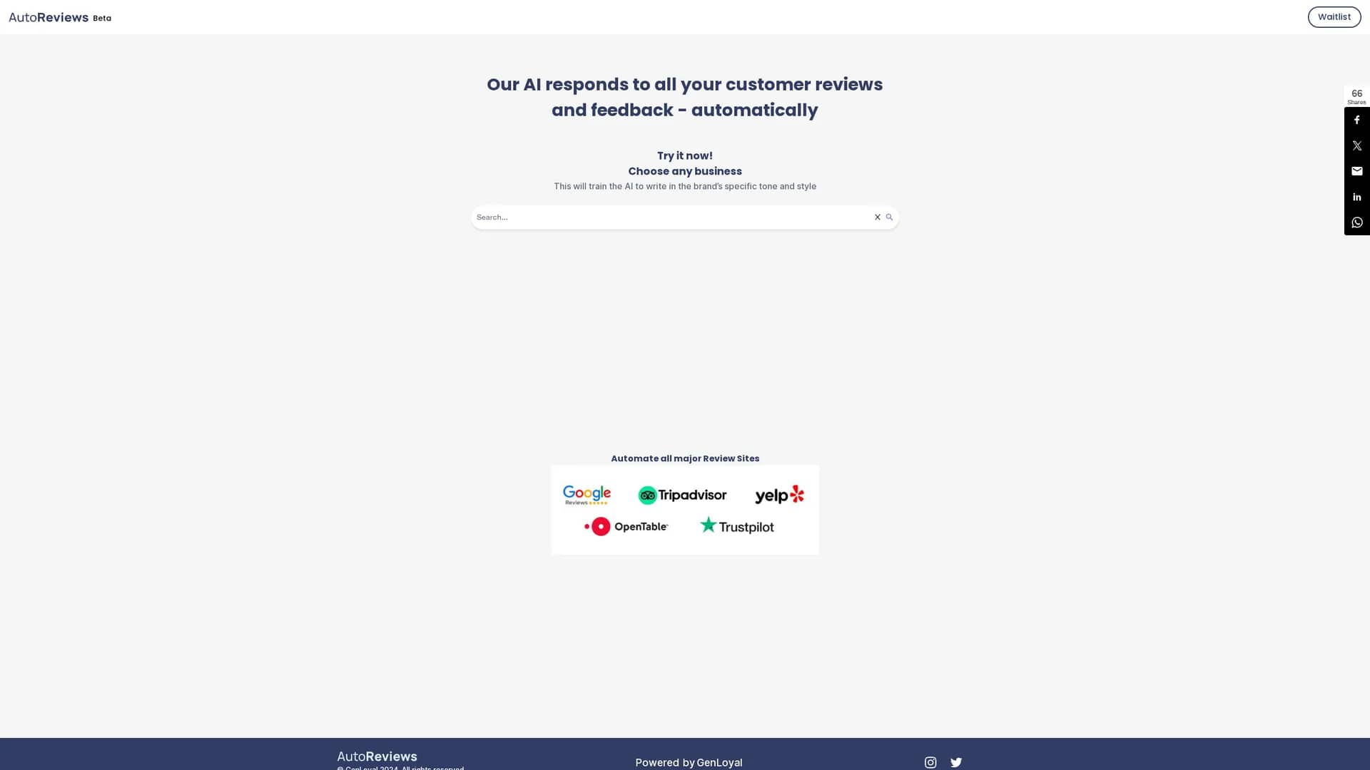 autoreviews-ai homepage