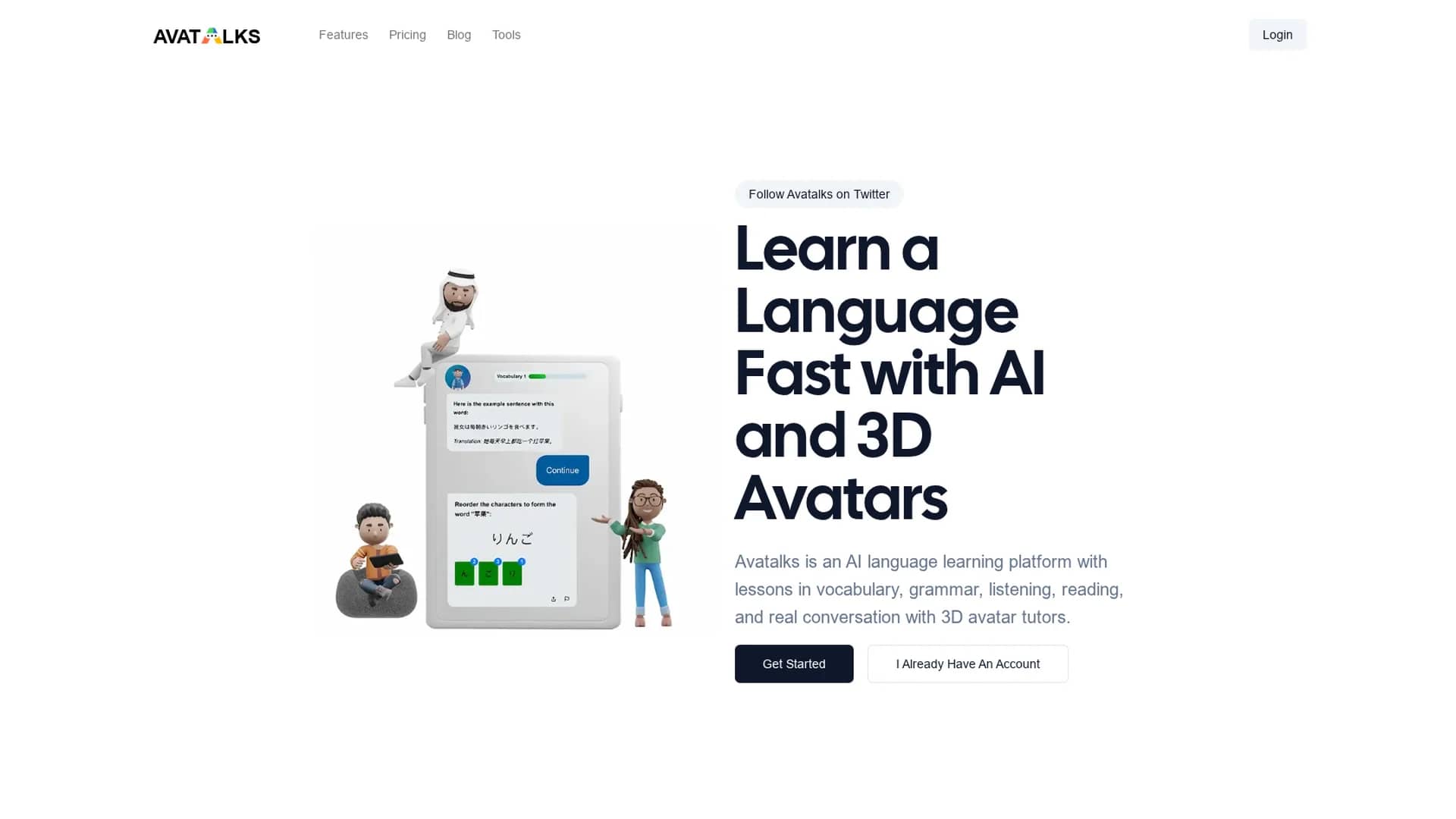 avatalks homepage