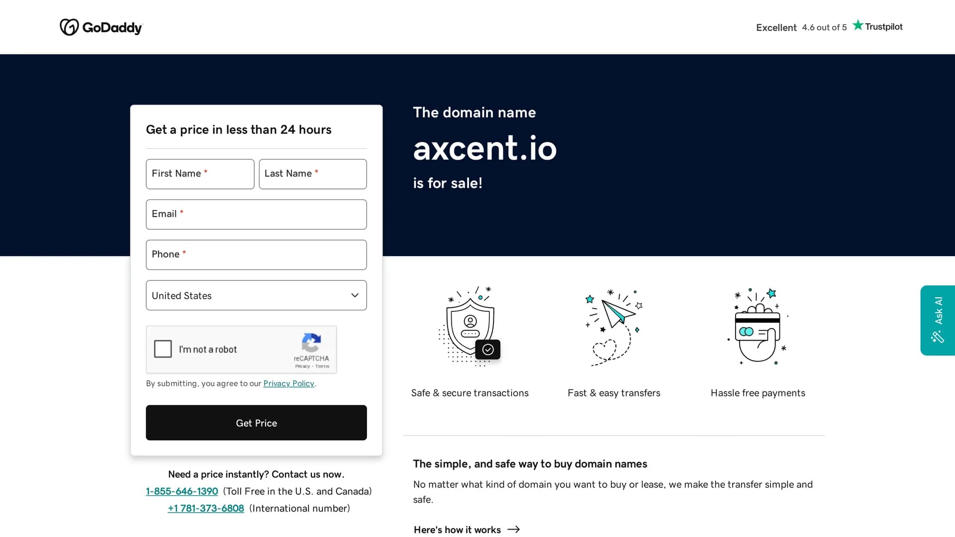 axcent homepage