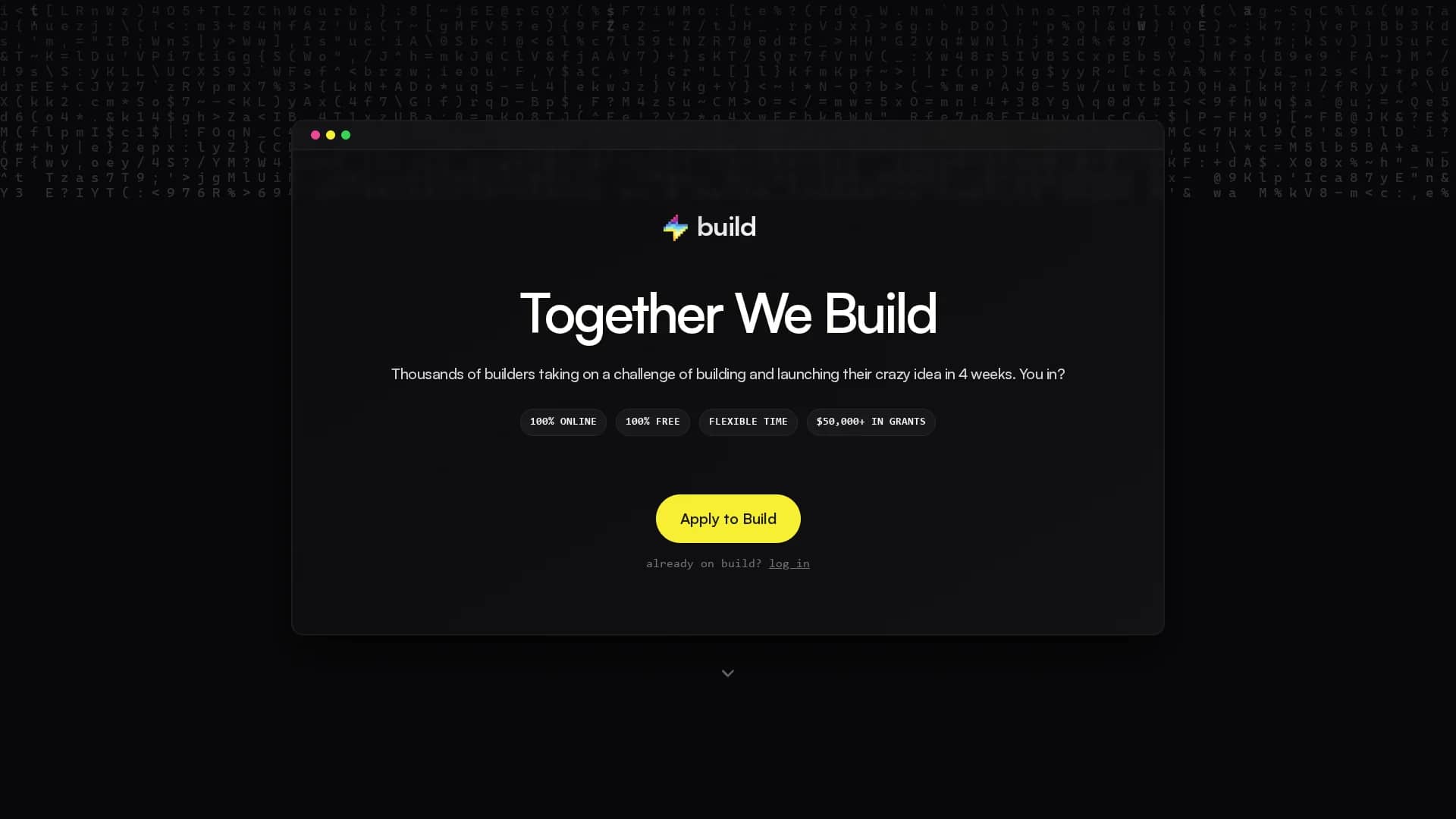backdrop-build homepage