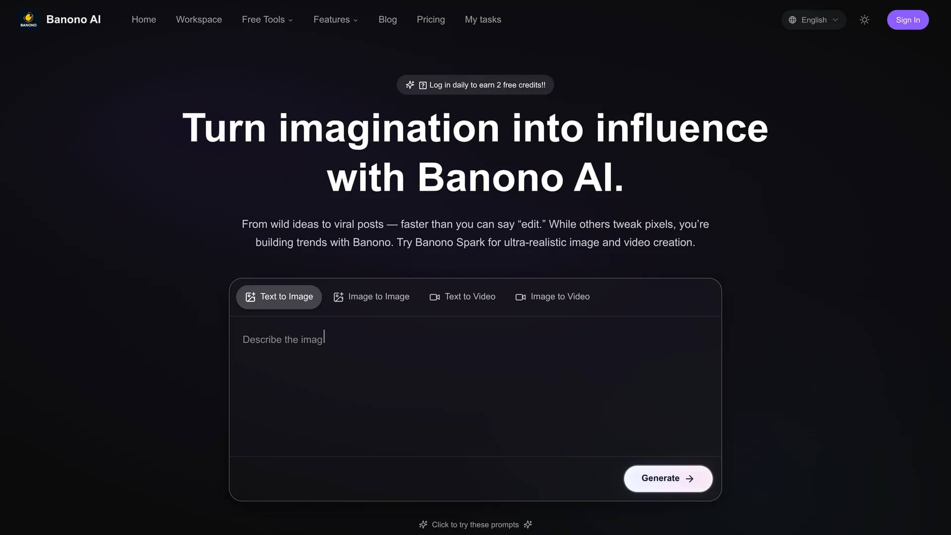 banono-ai homepage