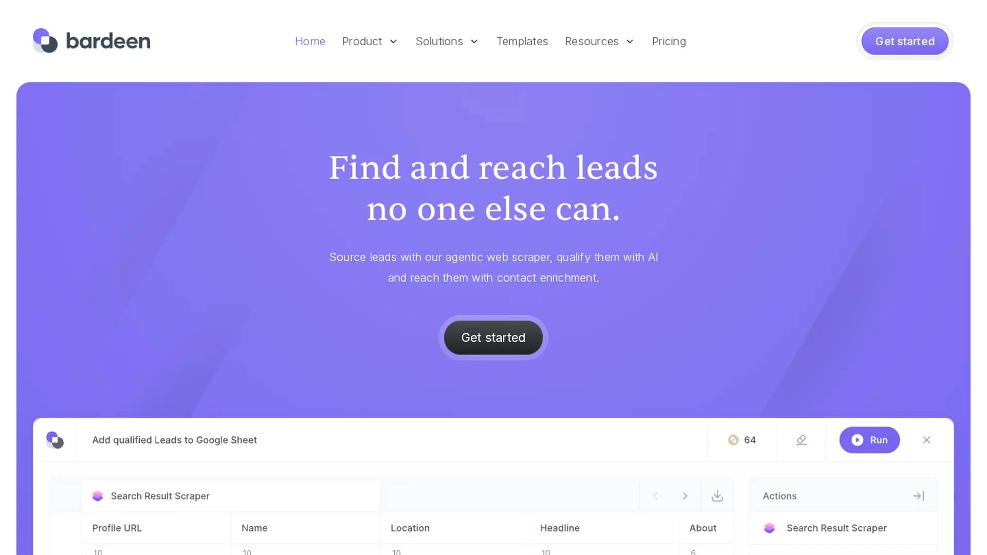 bardeen homepage