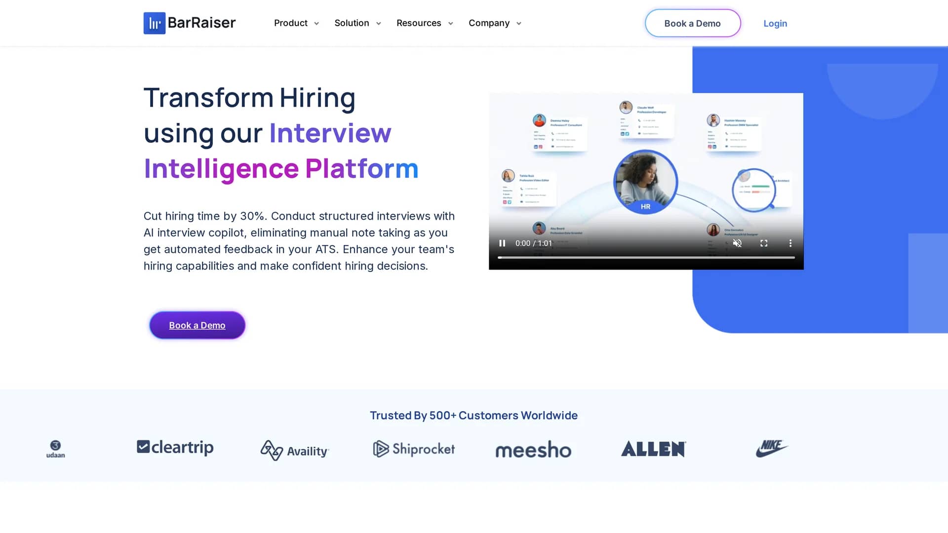 barraiser-com homepage