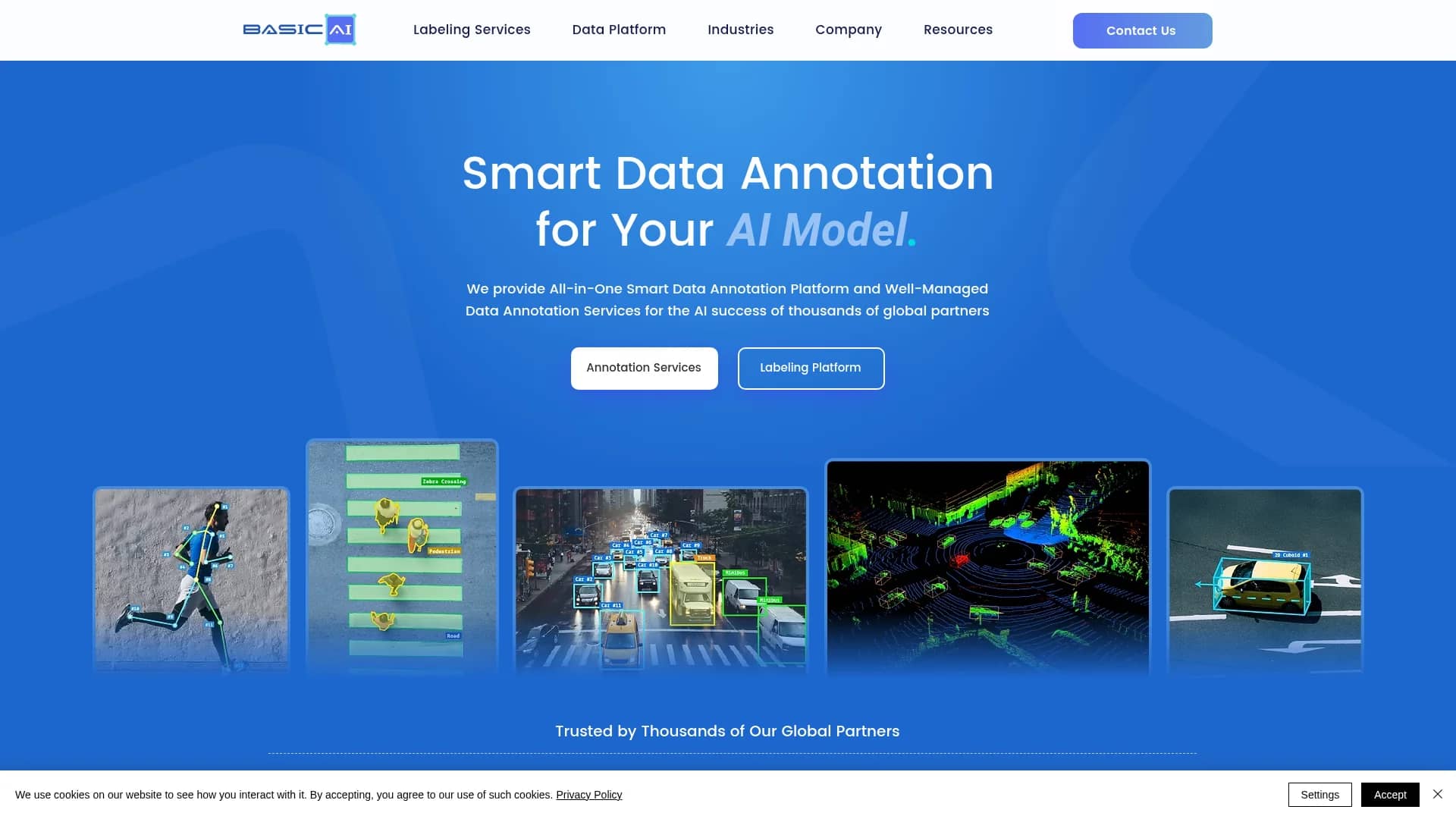 basicai-cloud homepage