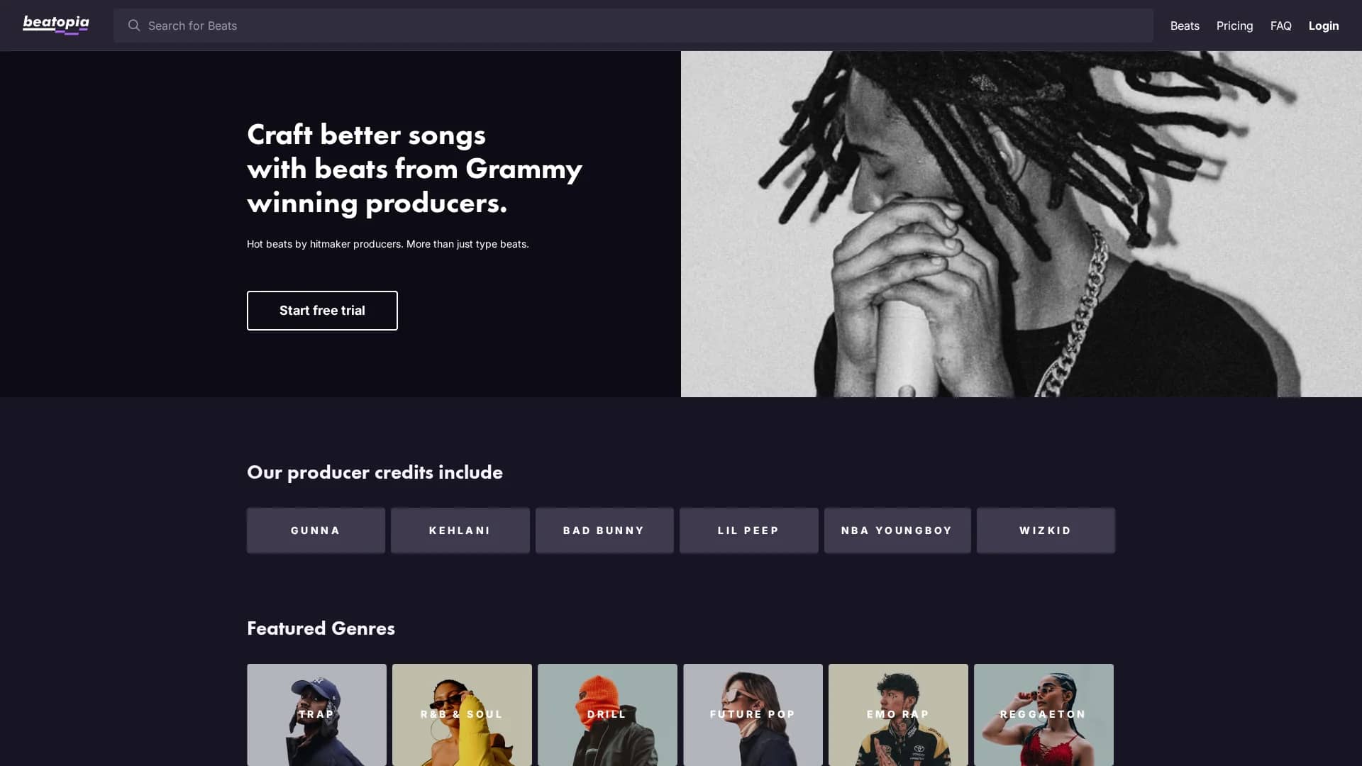 beatopia homepage