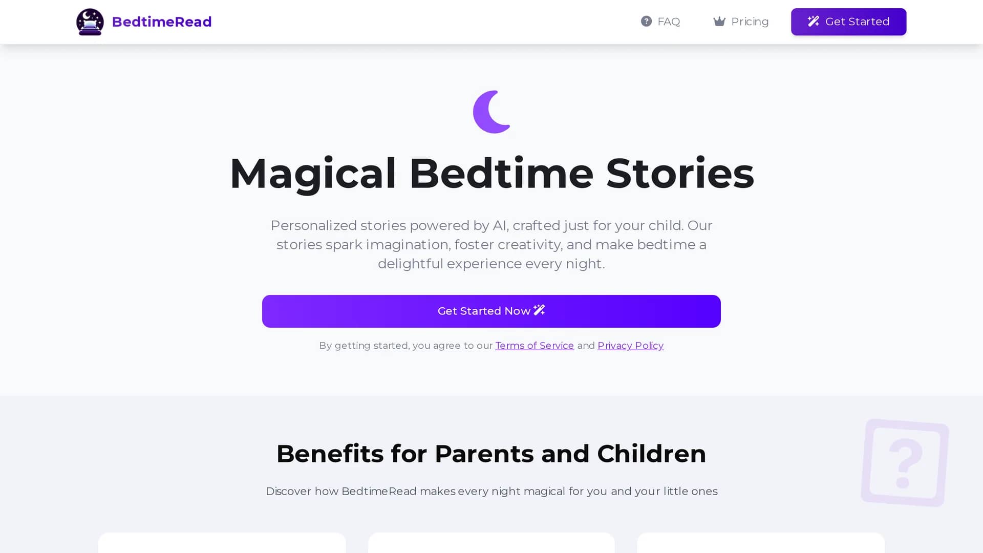 bedtimeread homepage