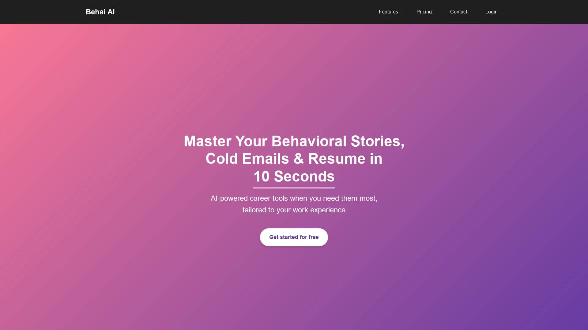 behai-ai homepage