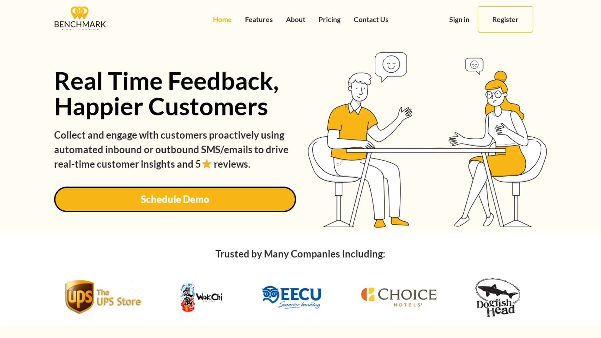 benchmark-intelligence homepage