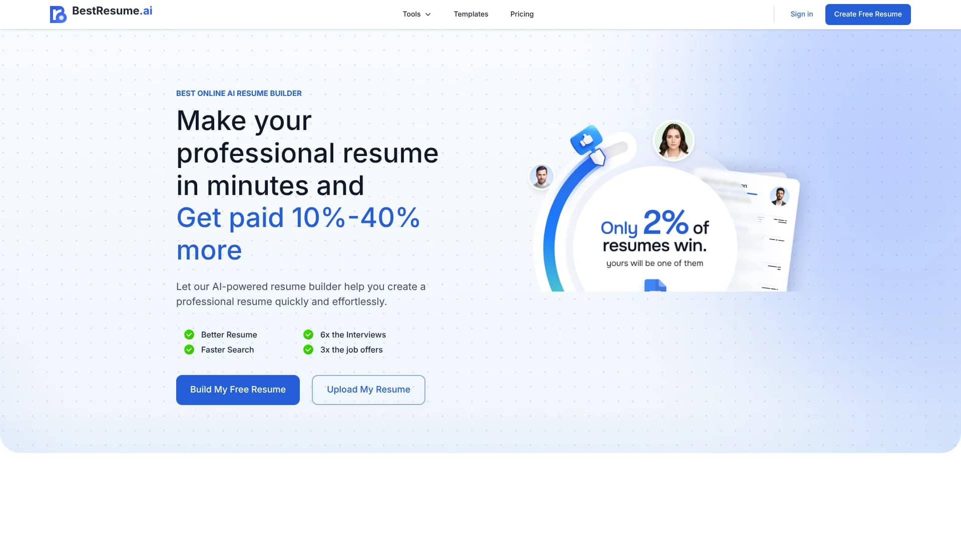 best-resume homepage