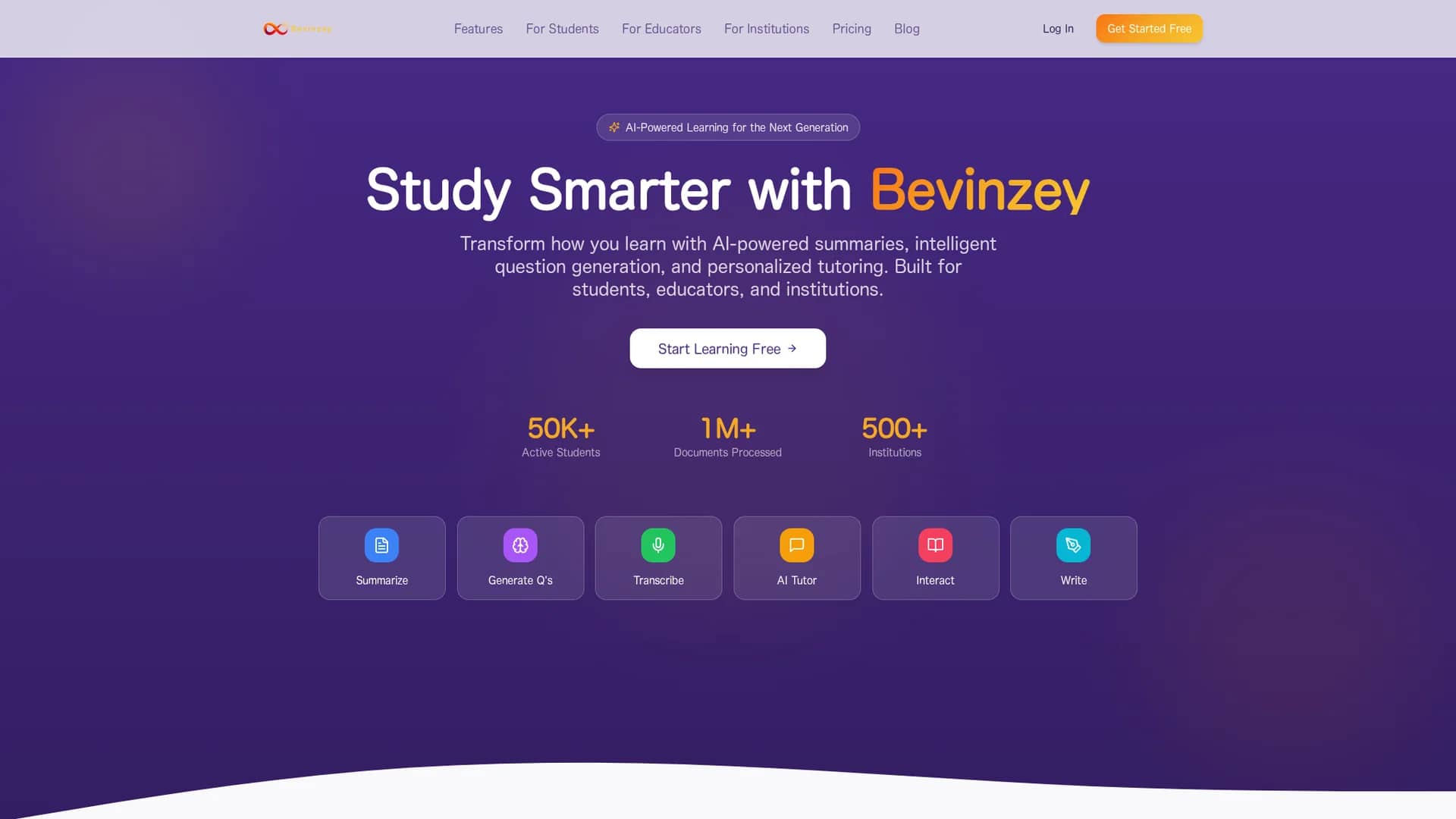 bevinzey homepage