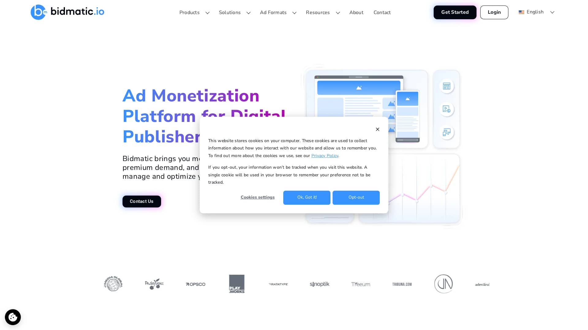 bidmatic-io homepage