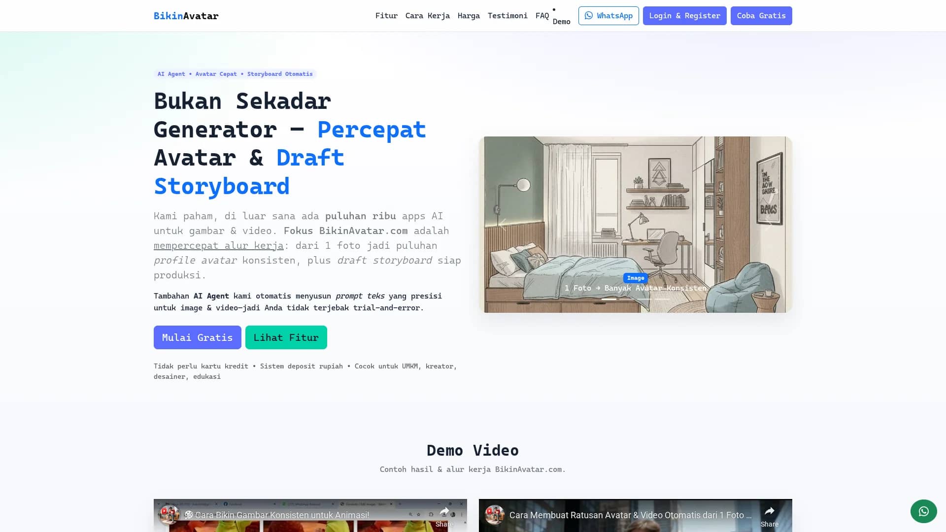 bikinavatar-com homepage