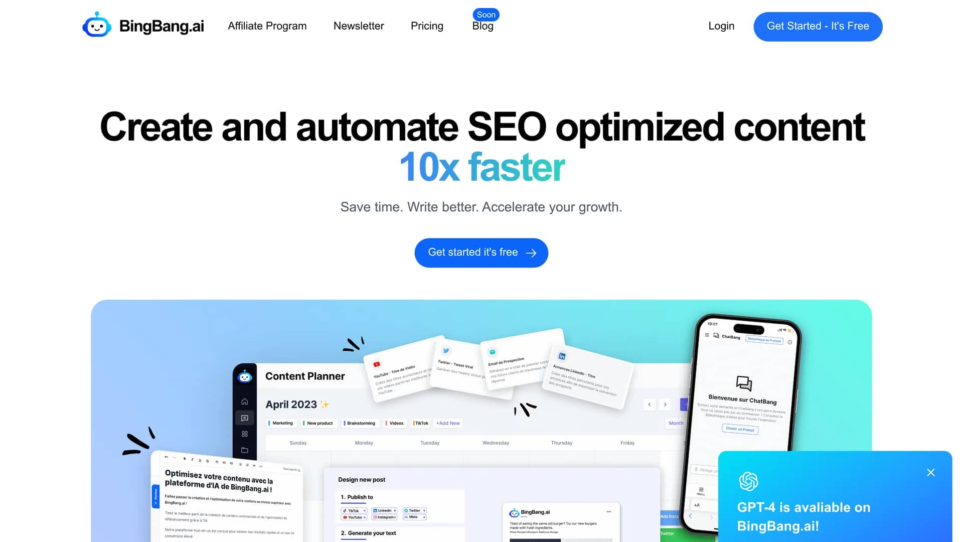 bingbangai homepage