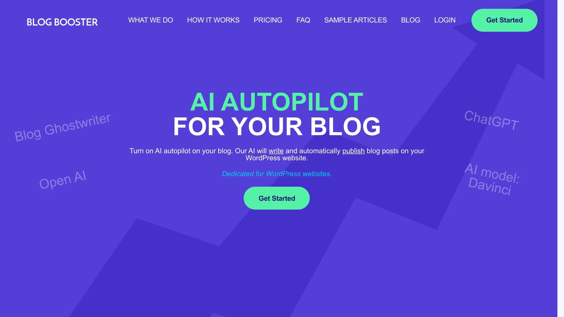 blog-booster homepage