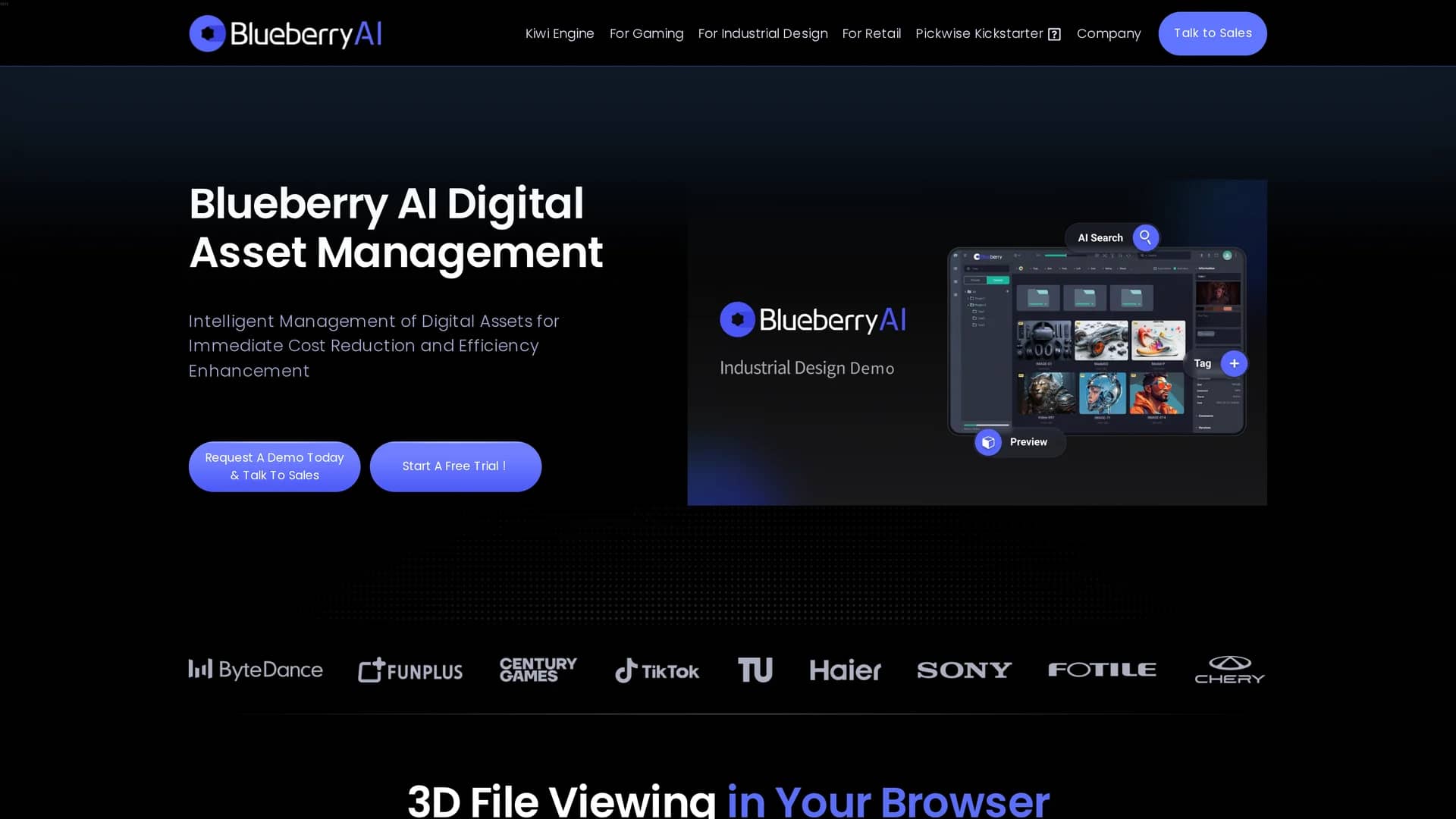 blueberry-ai homepage