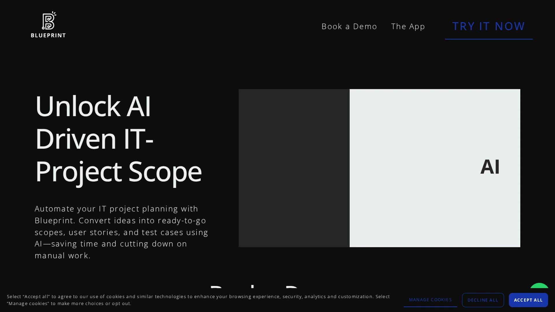 blueprint homepage