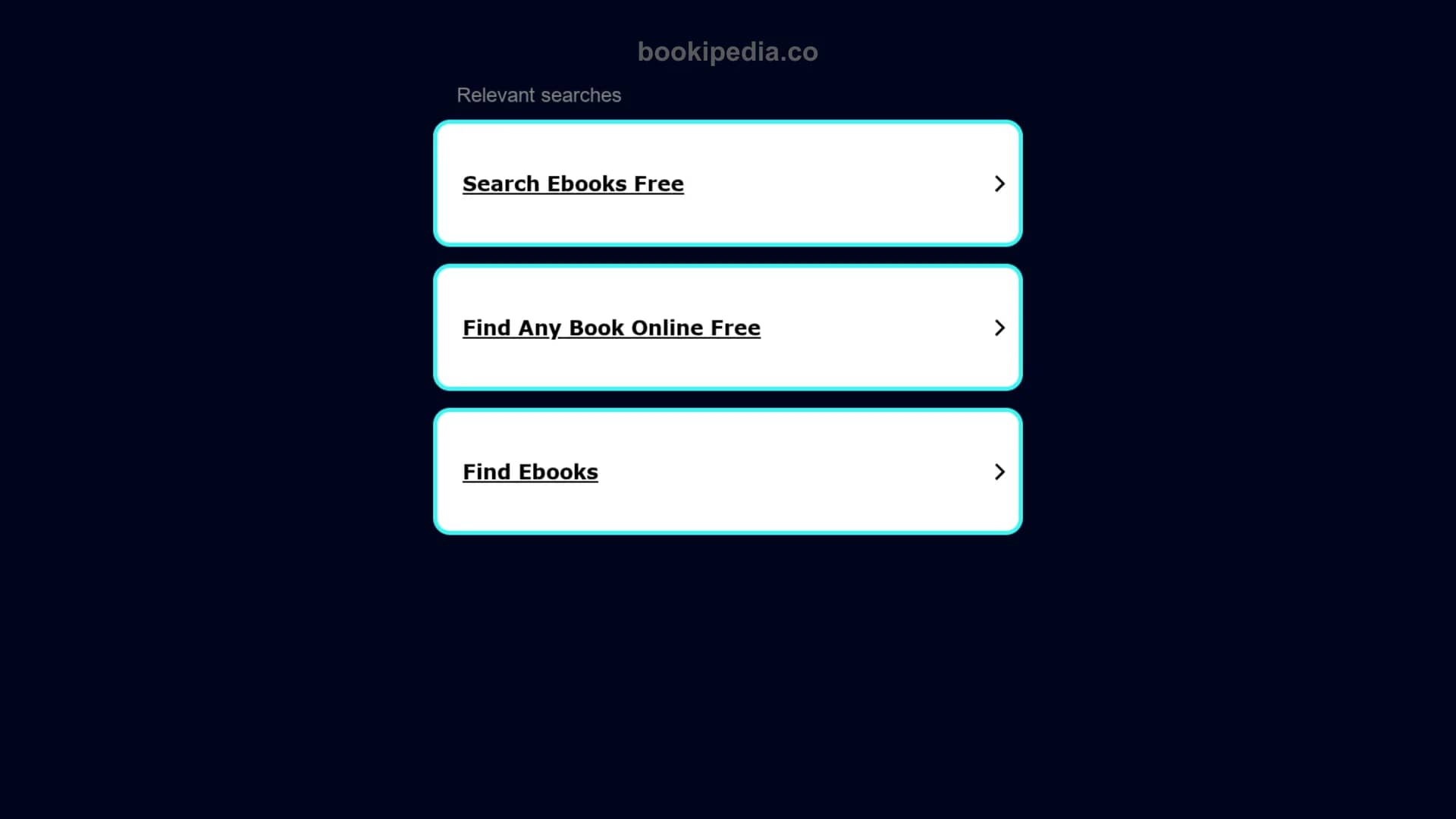 bookipedia homepage