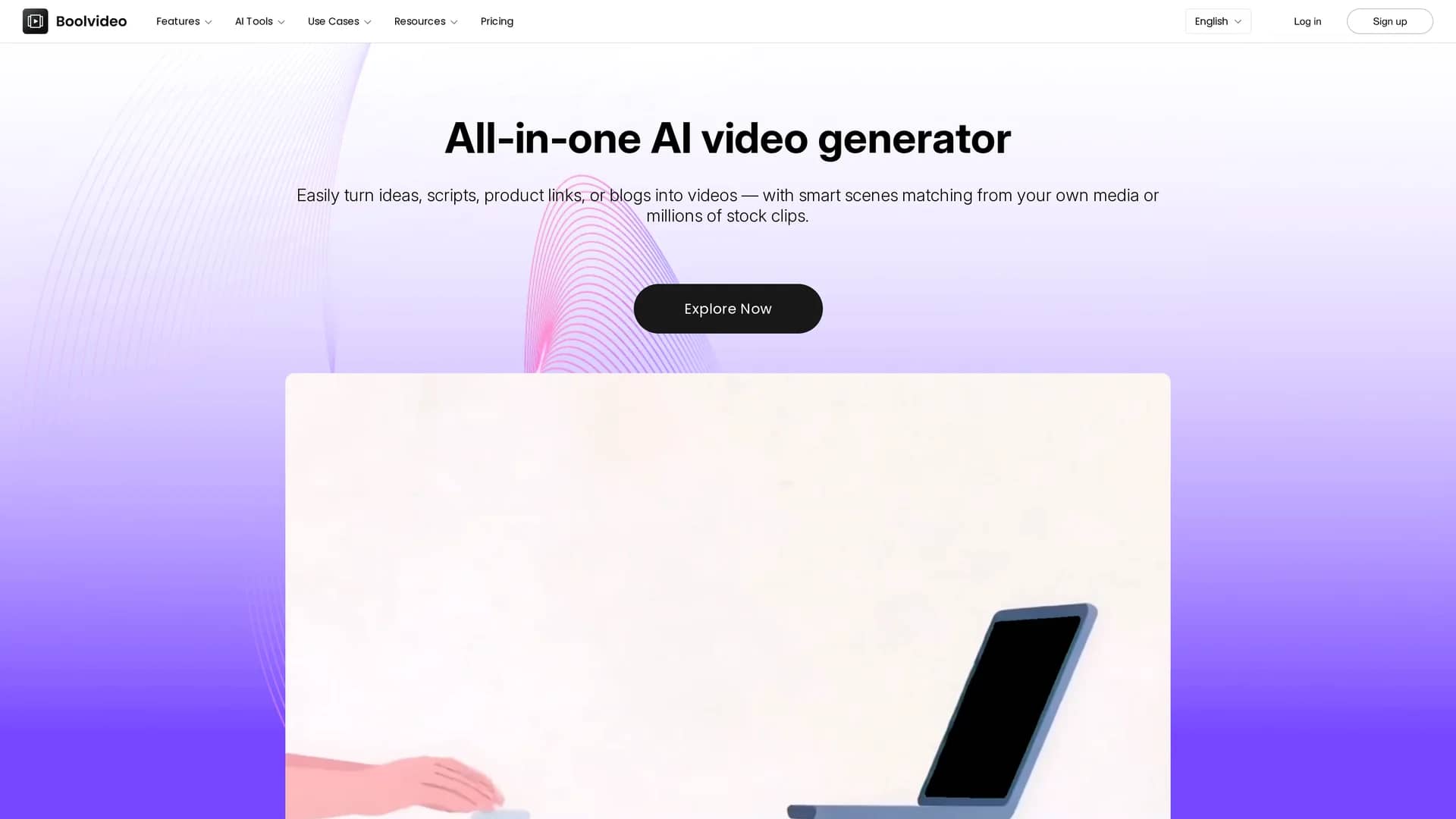 boolvideo homepage