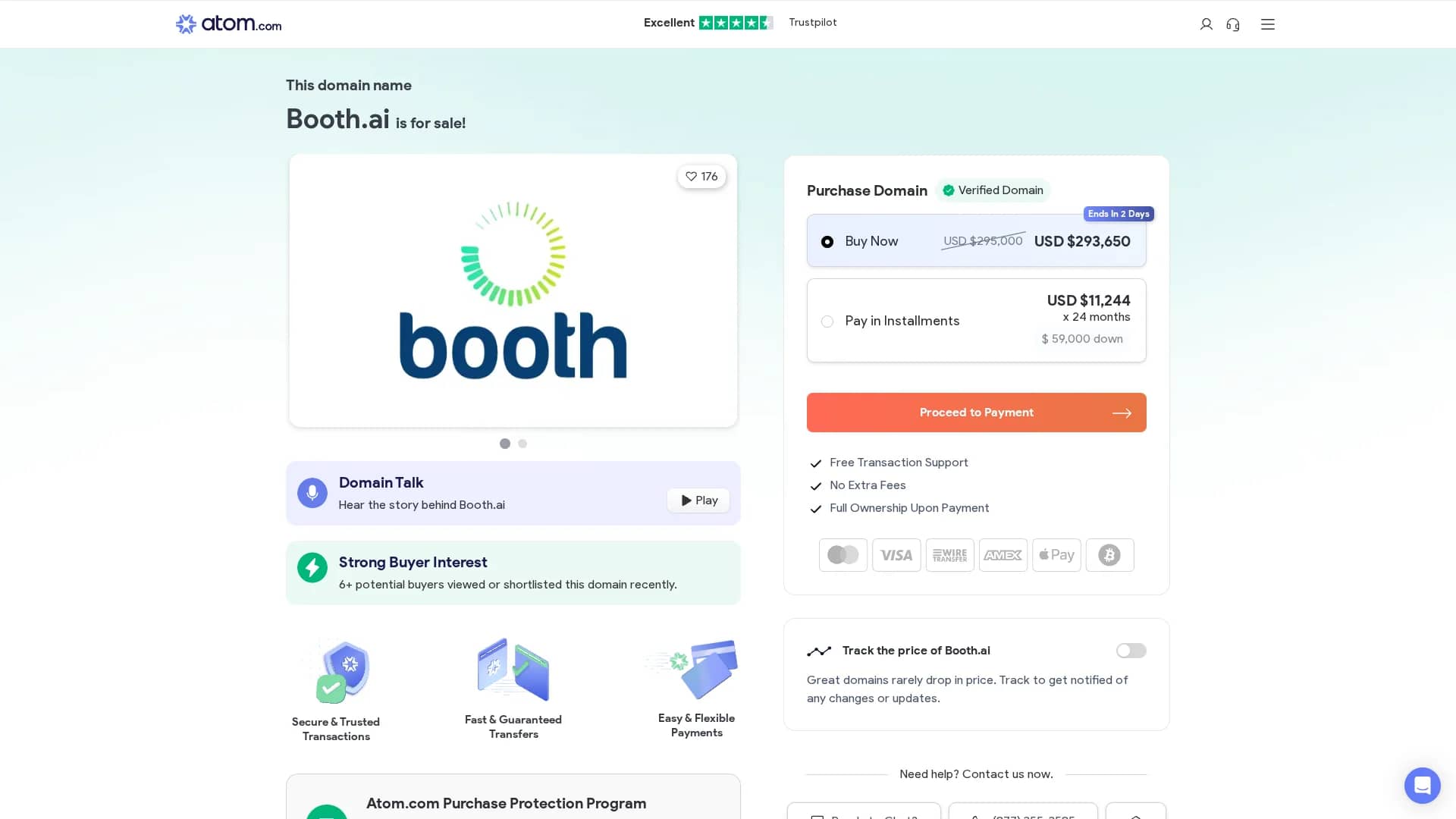 booth-ai homepage