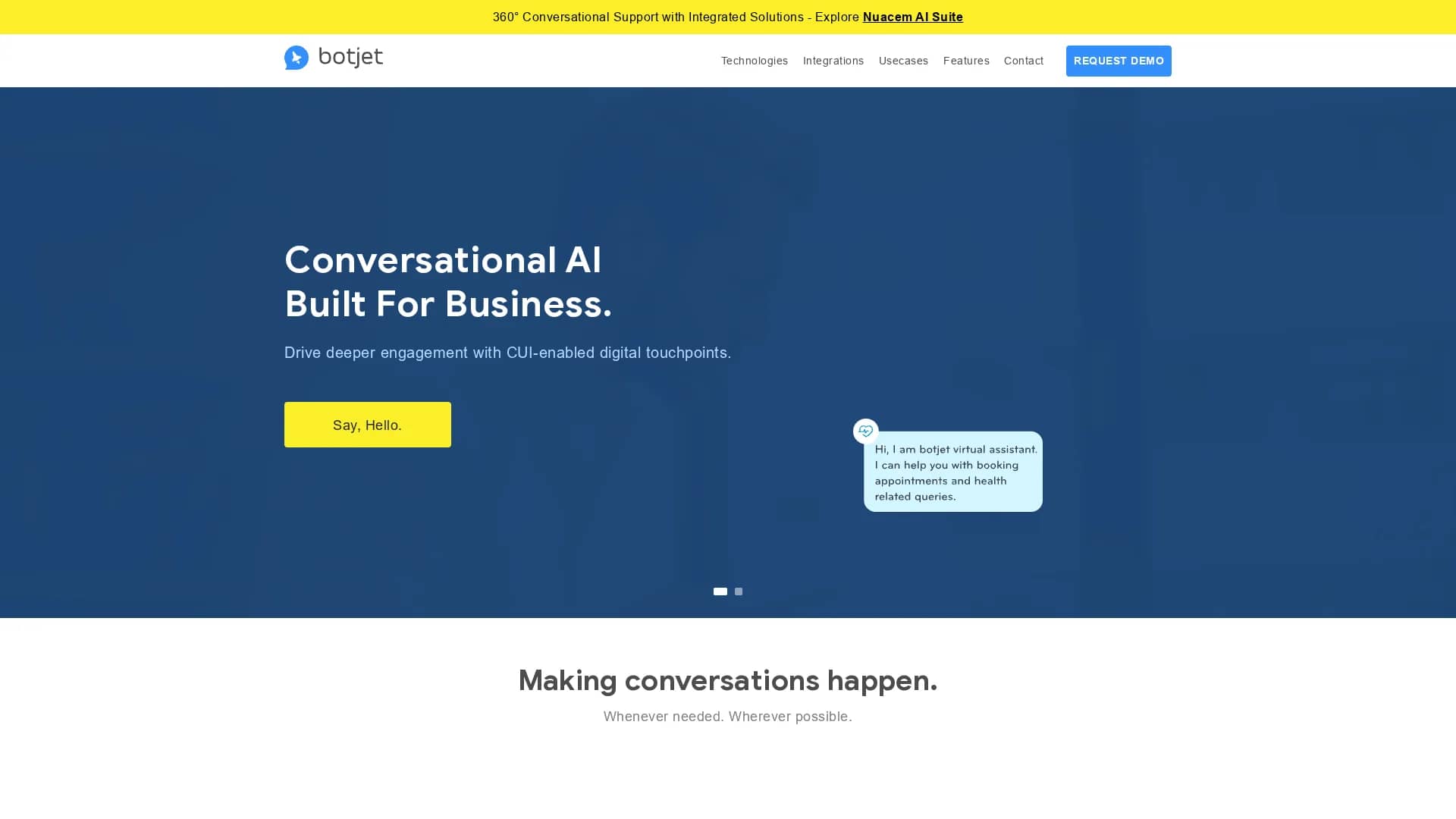 botjet homepage