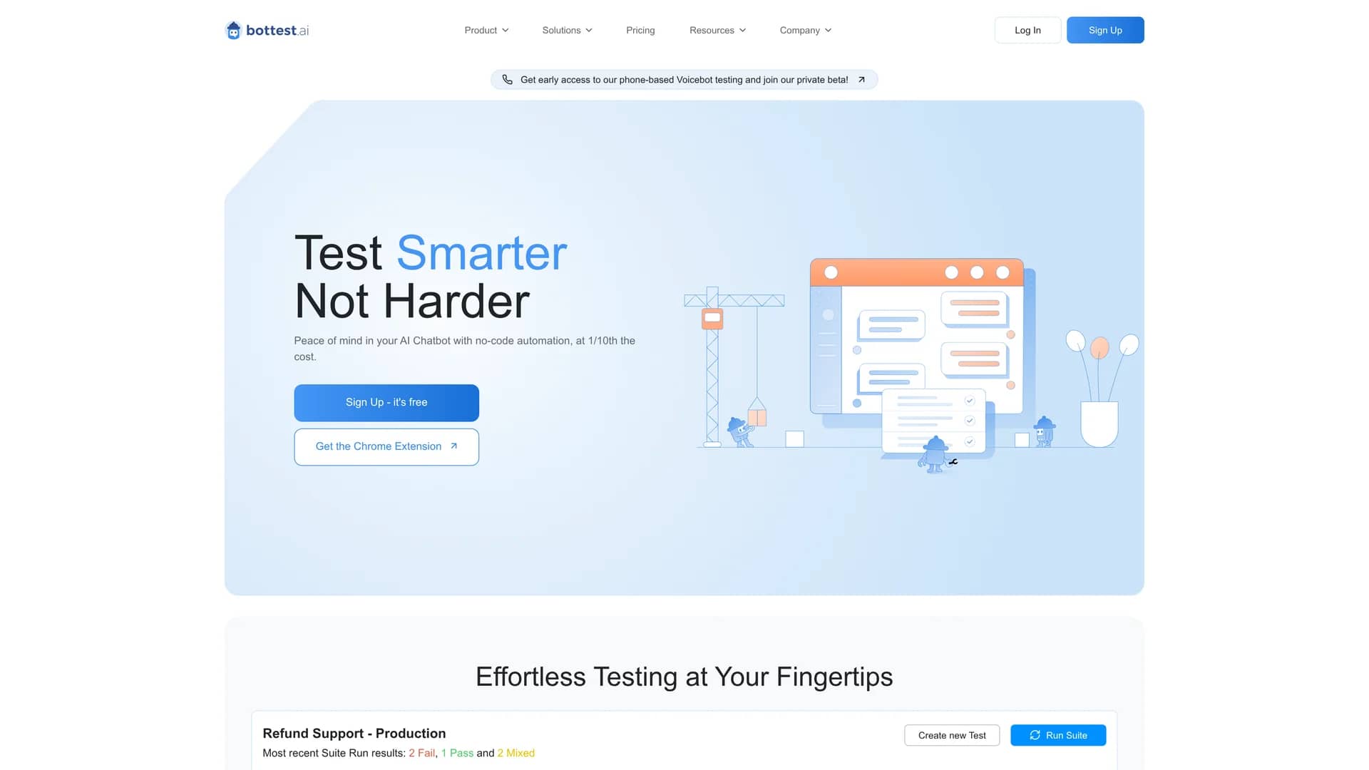 bottest-ai homepage