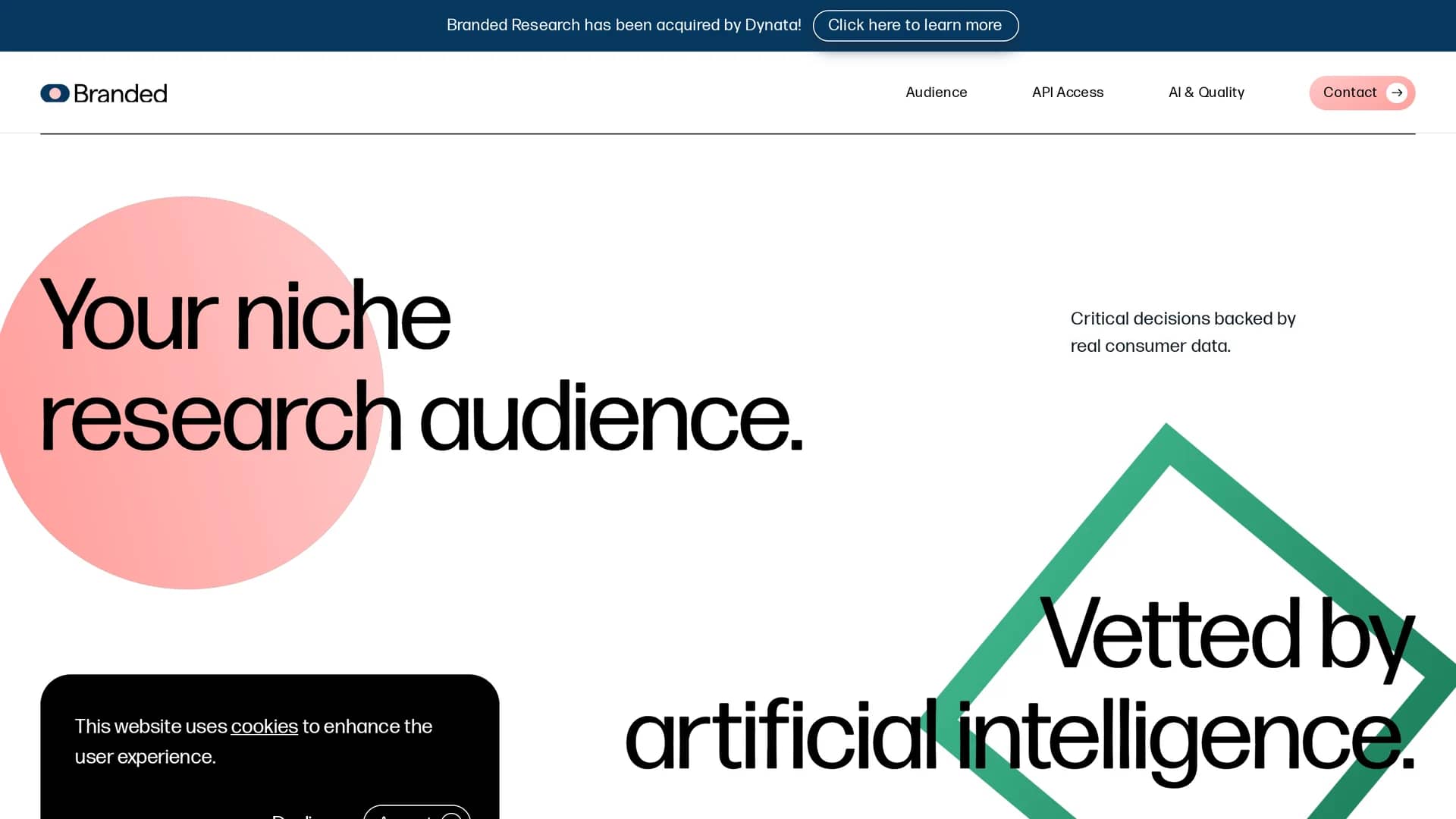 branded homepage