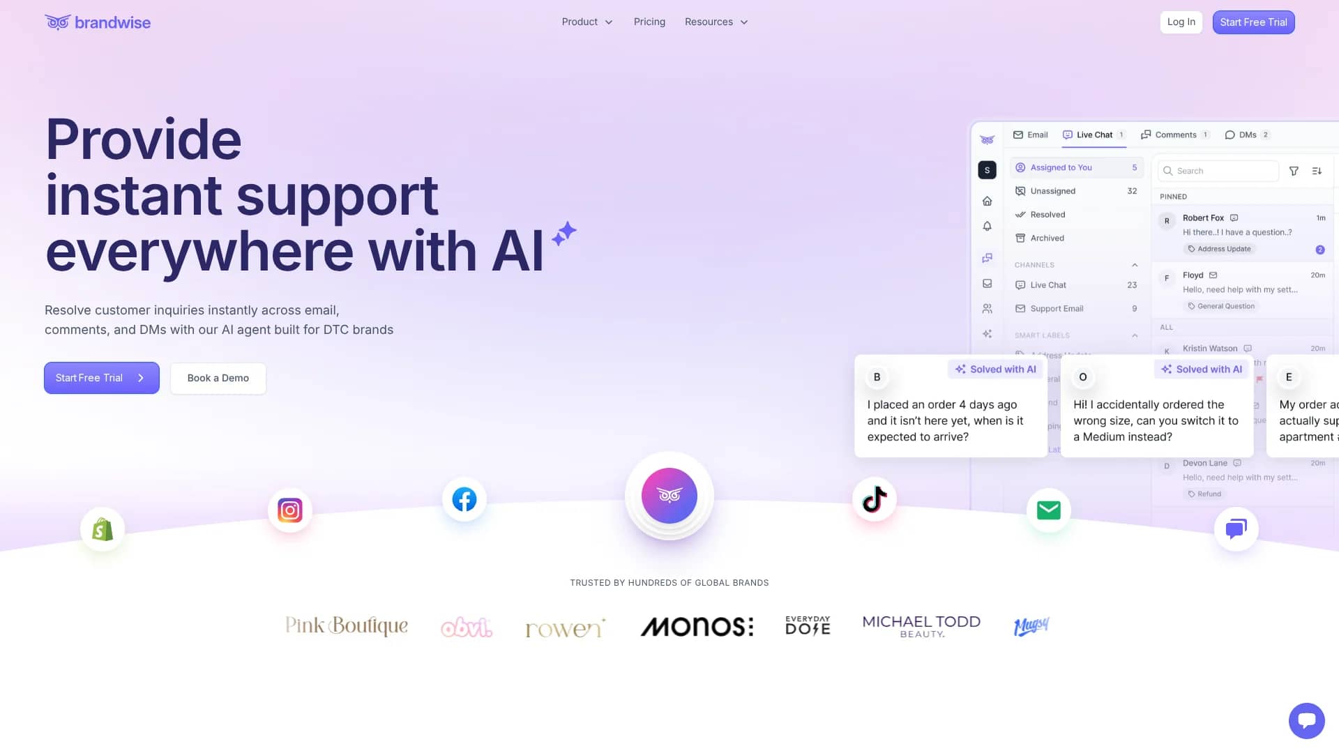 brandwise homepage