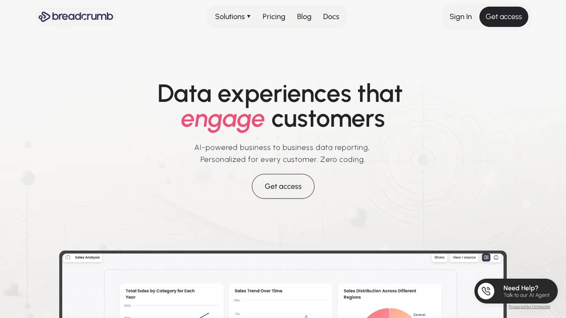 breadcrumb homepage
