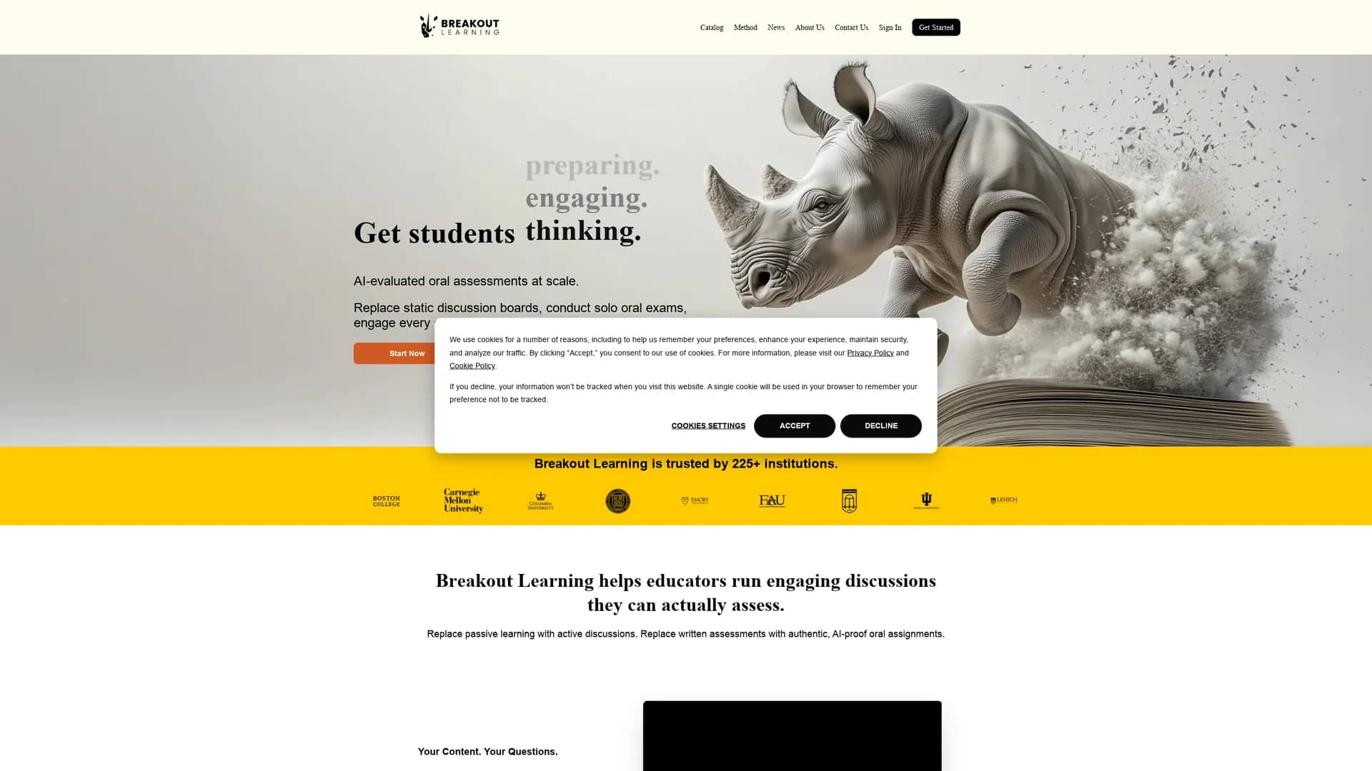 breakout-learning homepage