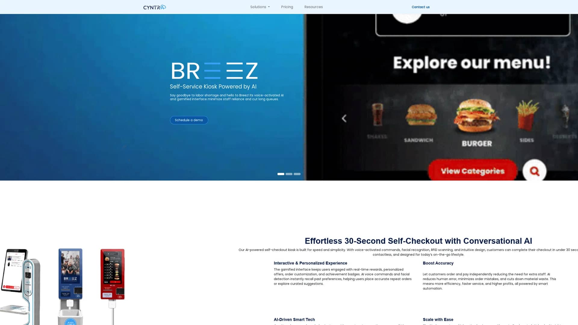 breez homepage
