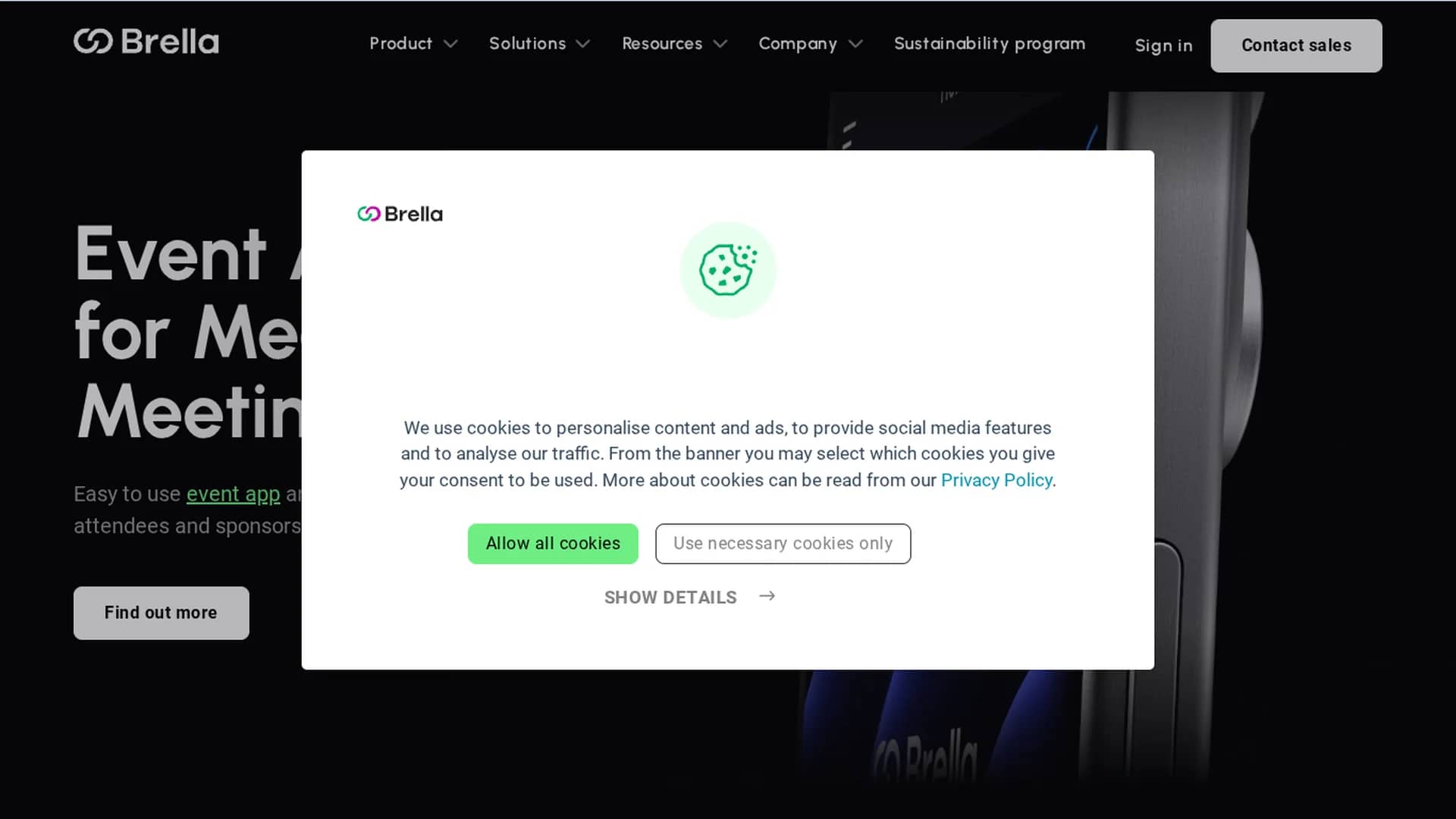 brella homepage