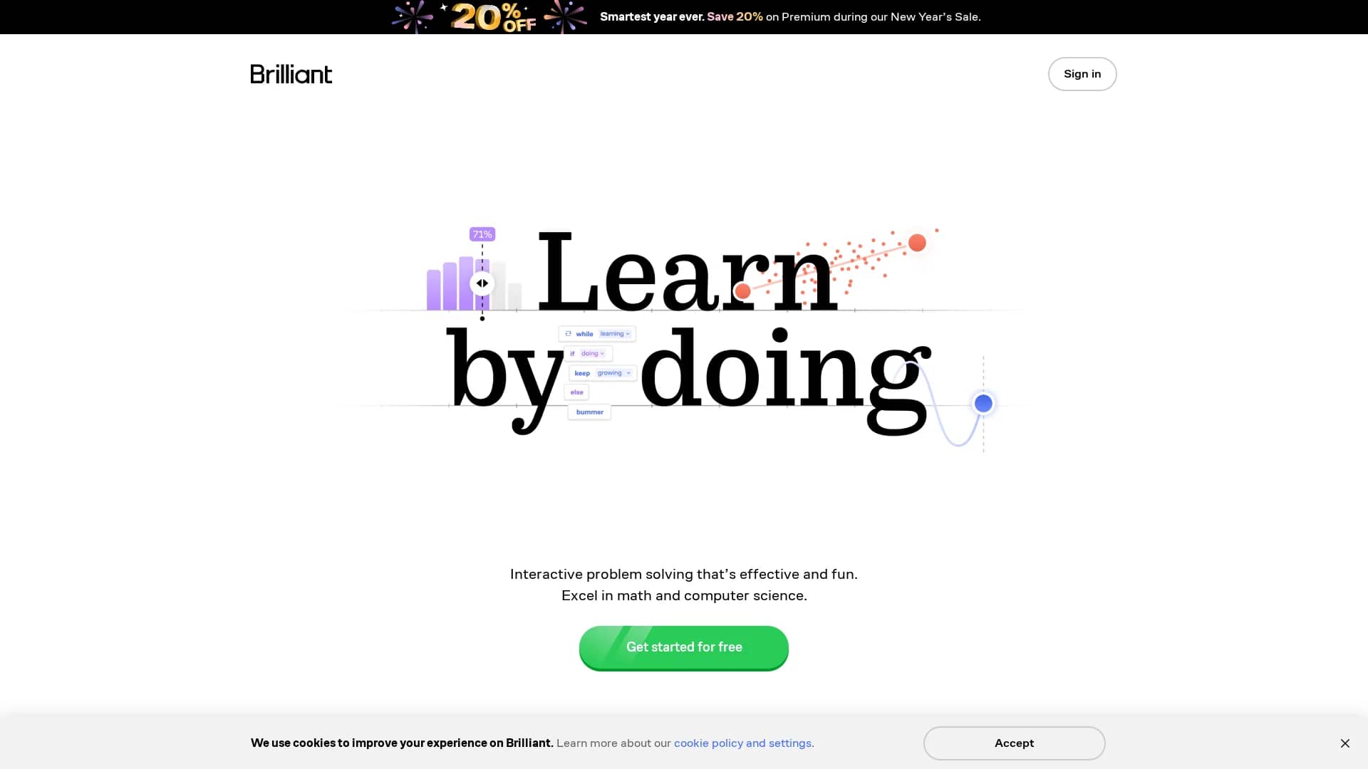 brilliant homepage