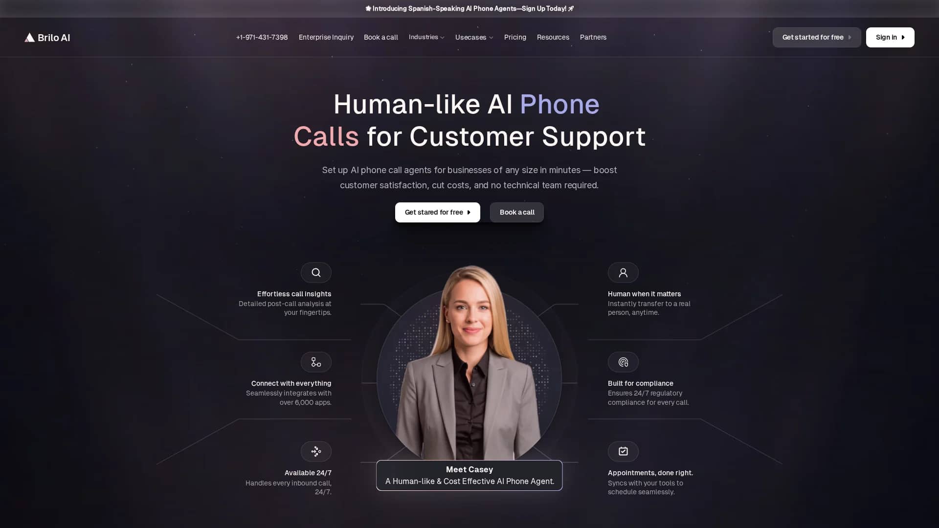 brilo-ai homepage